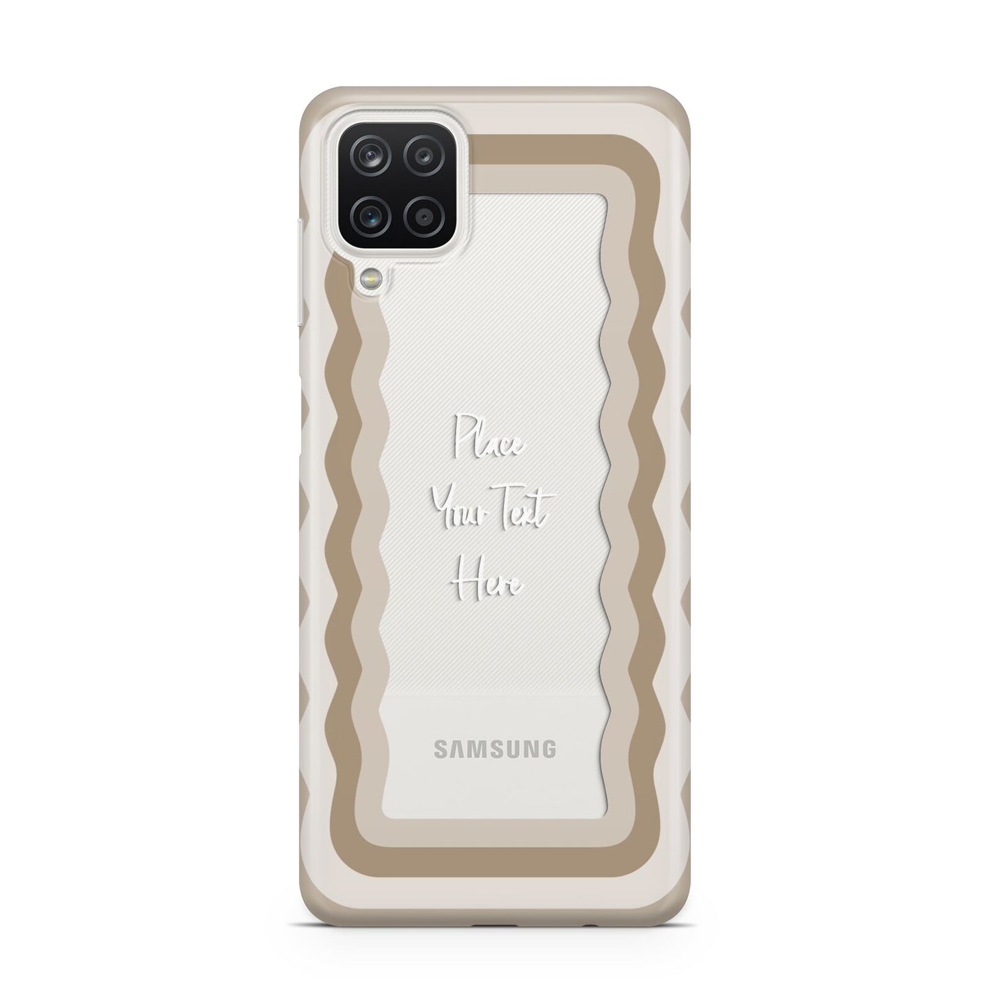 Personalised Mirrored Samsung A12 Case