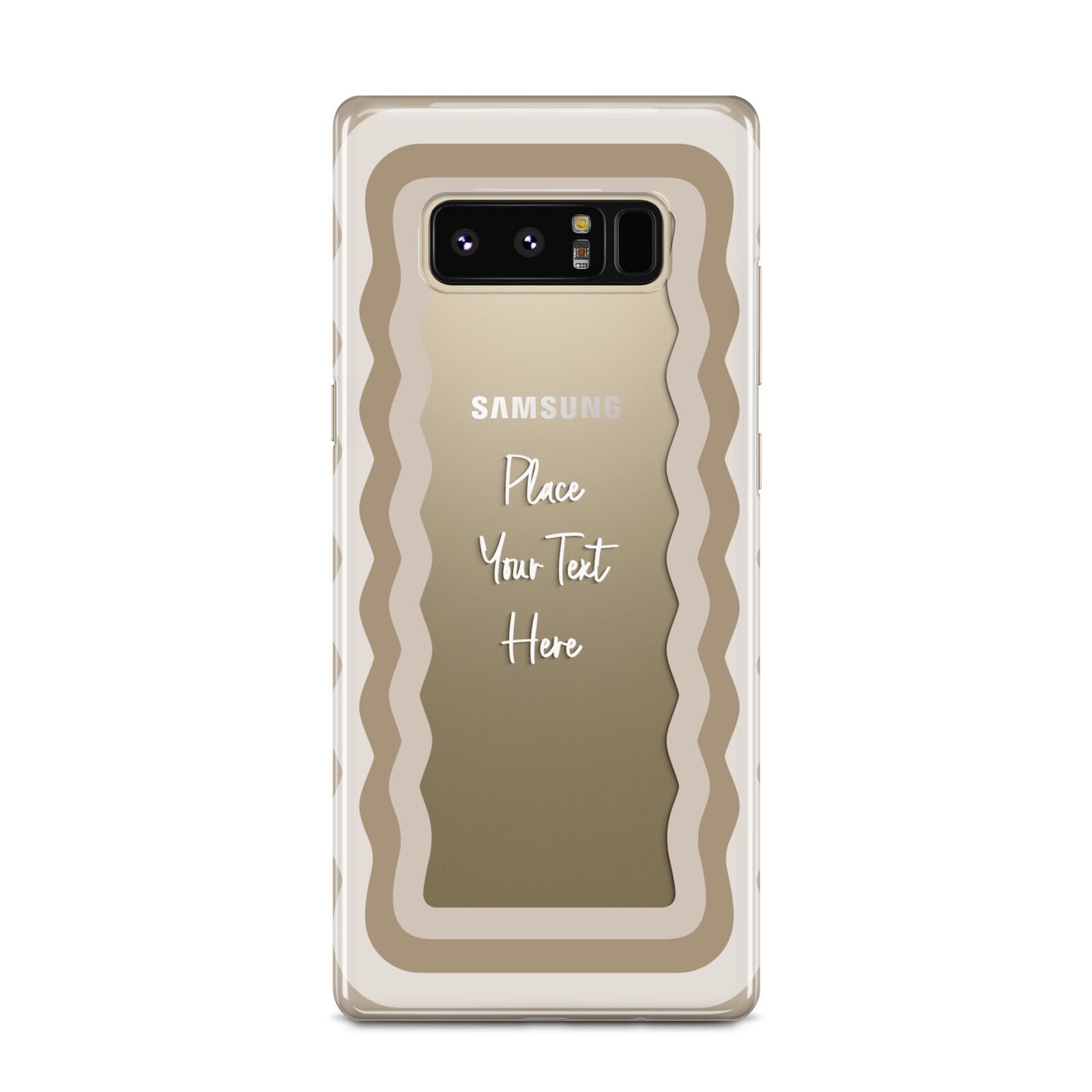 Personalised Mirrored Samsung Galaxy Note 8 Case