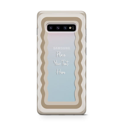 Personalised Mirrored Samsung Galaxy S10 Case