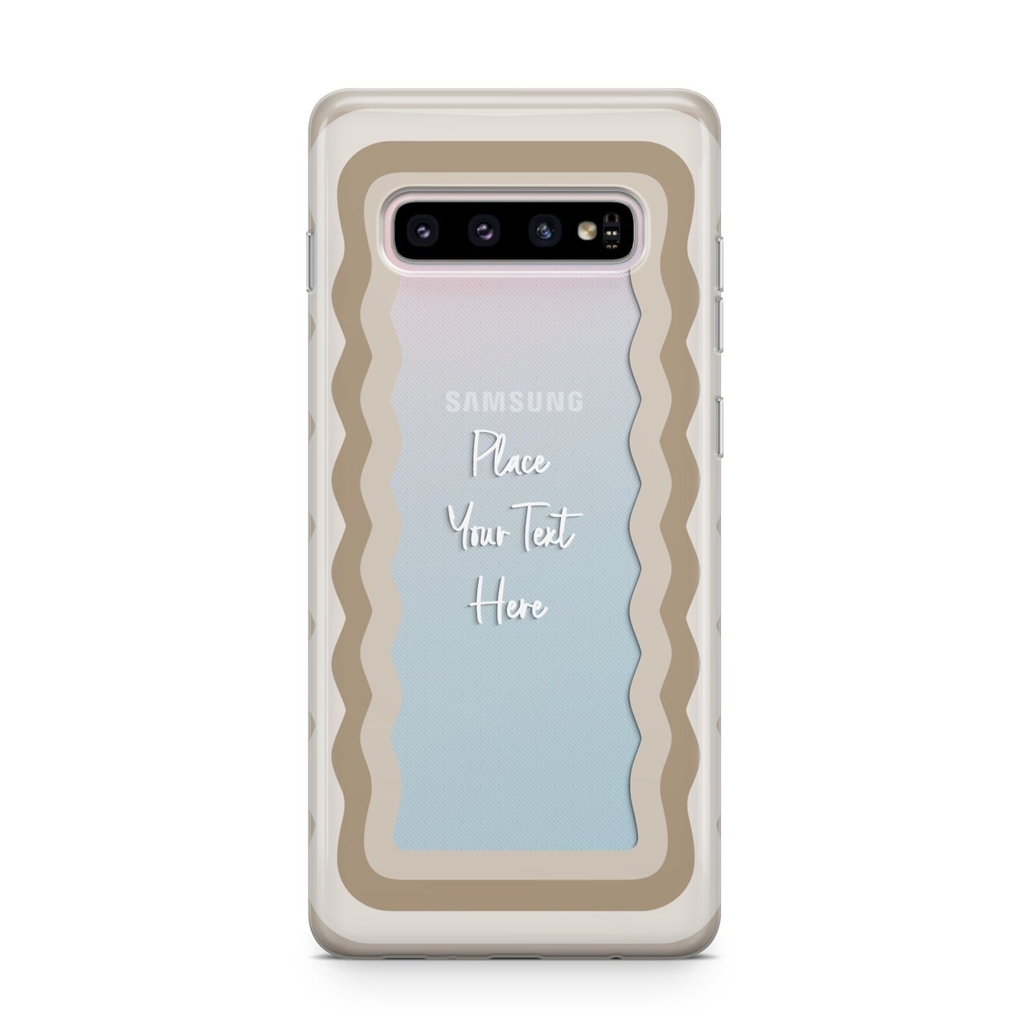 Personalised Mirrored Samsung Galaxy S10 Plus Case