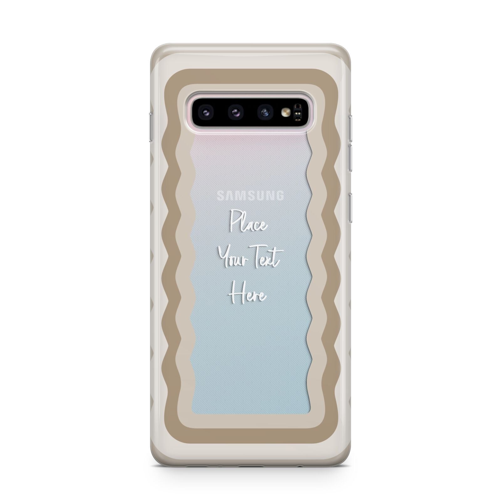 Personalised Mirrored Samsung Galaxy S10 Plus Case