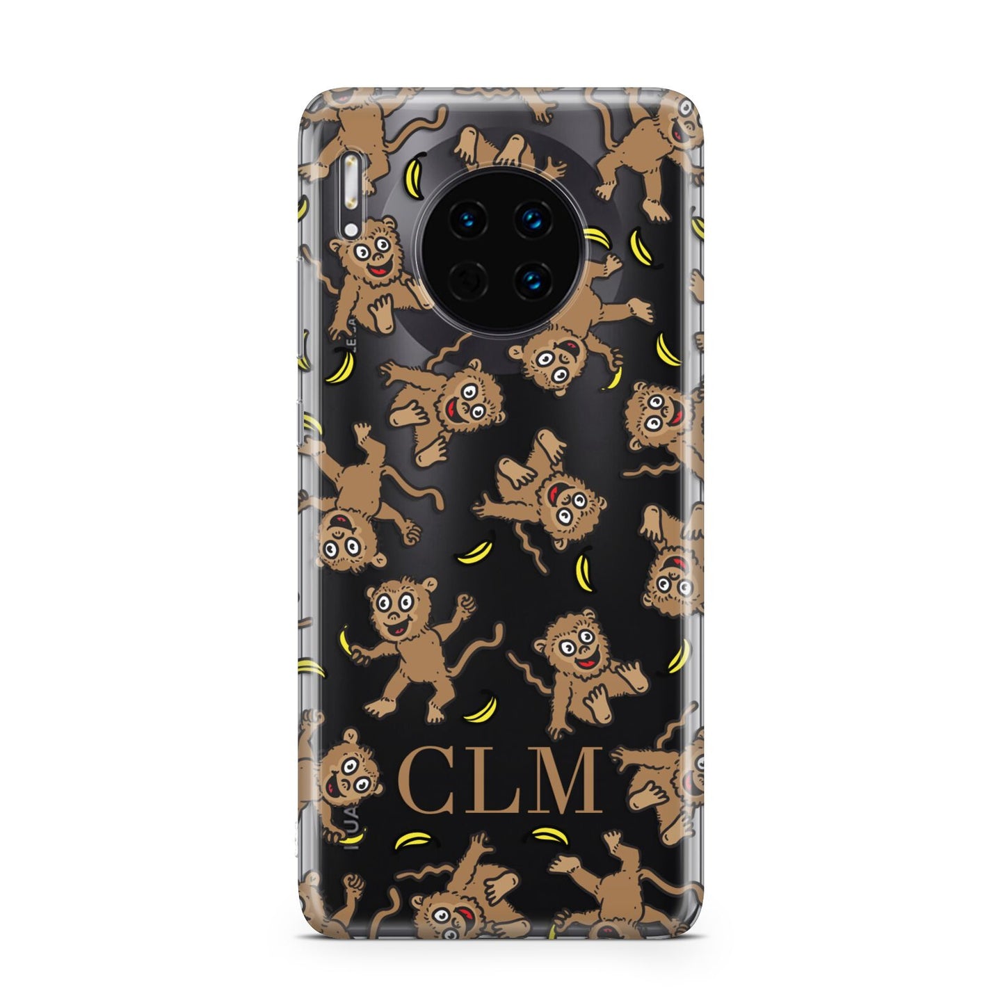 Personalised Monkey Initials Huawei Mate 30