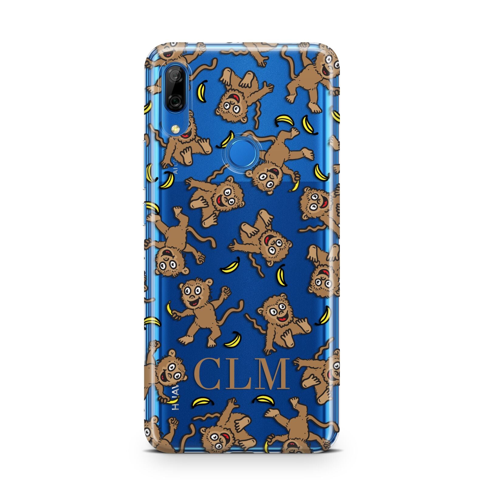 Personalised Monkey Initials Huawei P Smart Z