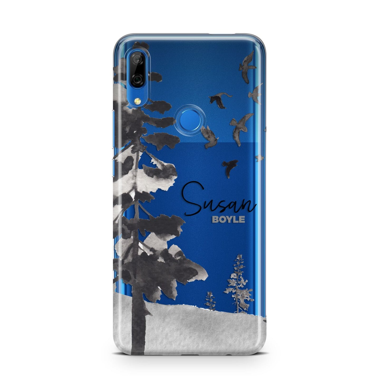 Personalised Monochrome Forest Huawei P Smart Z