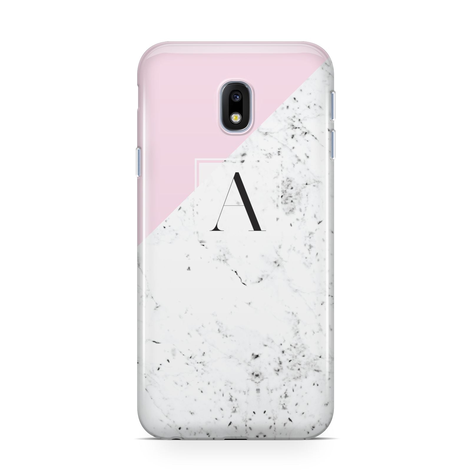 Personalised Monogram Initial Letter Marble Samsung Galaxy J3 2017 Case