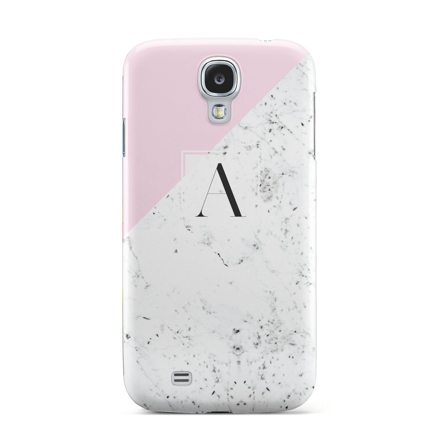 Personalised Monogram Initial Letter Marble Samsung Galaxy S4 Case