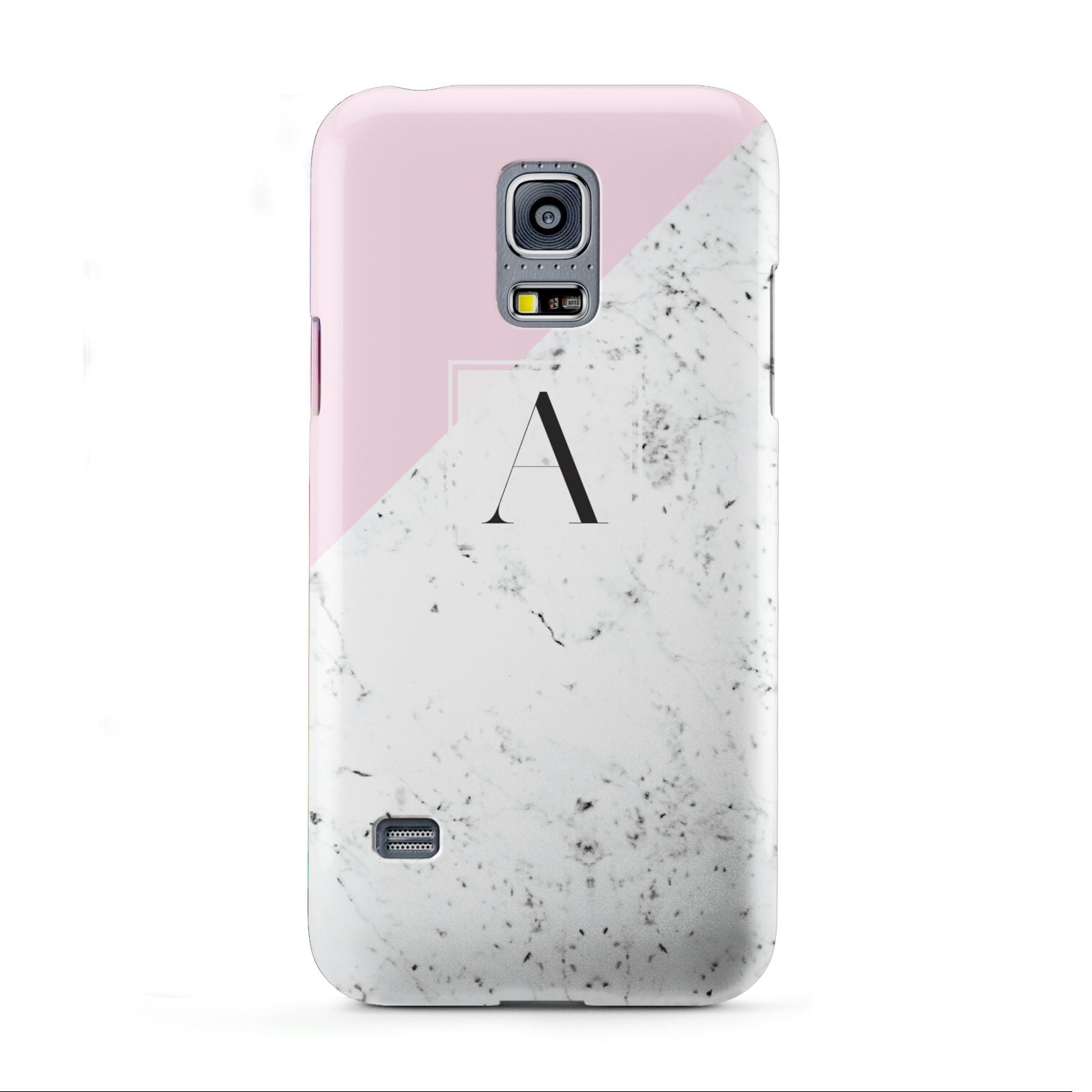 Personalised Monogram Initial Letter Marble Samsung Galaxy S5 Mini Case