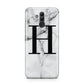 Personalised Monogram Marble Initial Huawei Mate 20 Lite
