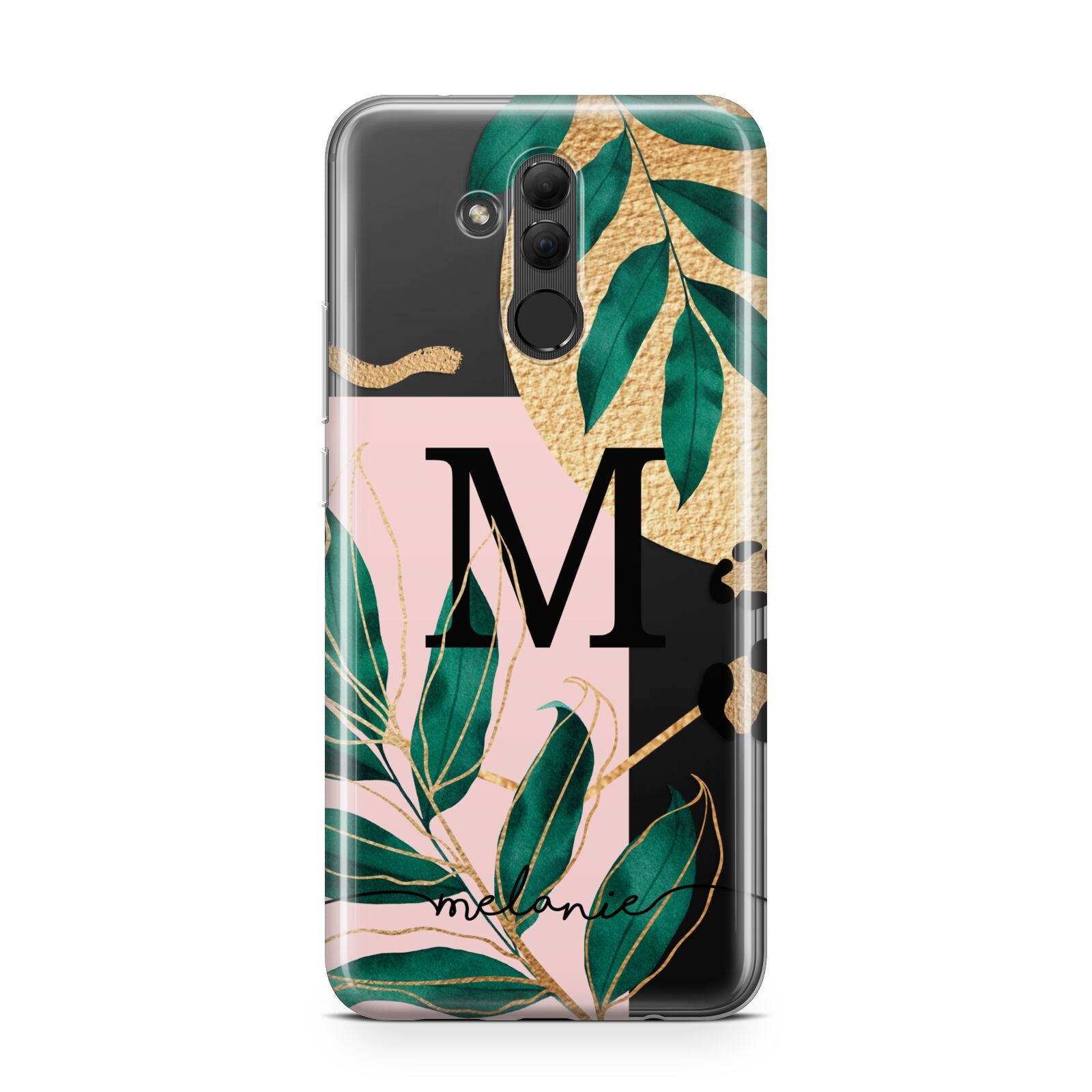 Personalised Monogram Tropical Huawei Mate 20 Lite