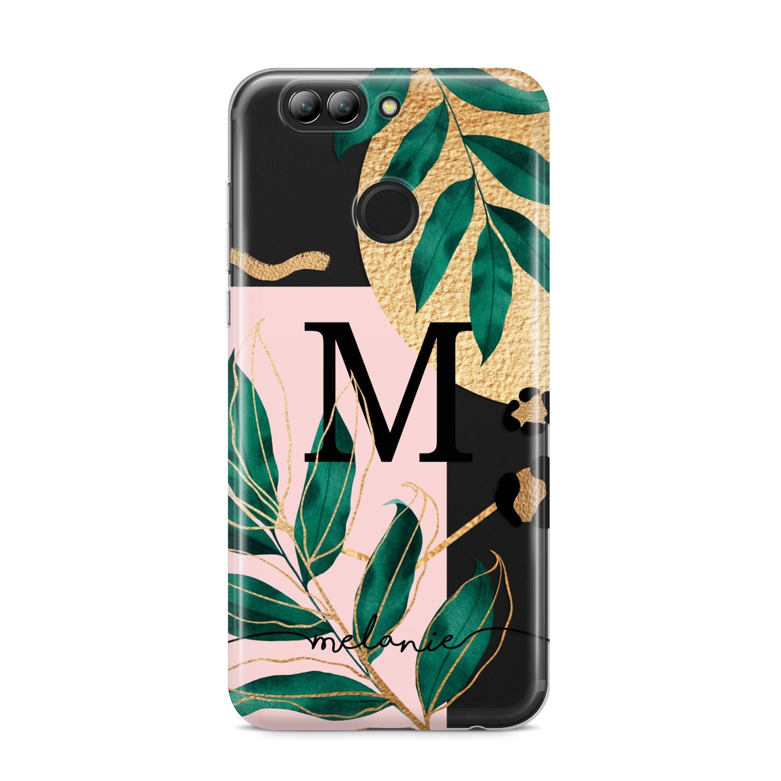 Personalised Monogram Tropical Huawei Nova 2s Phone Case