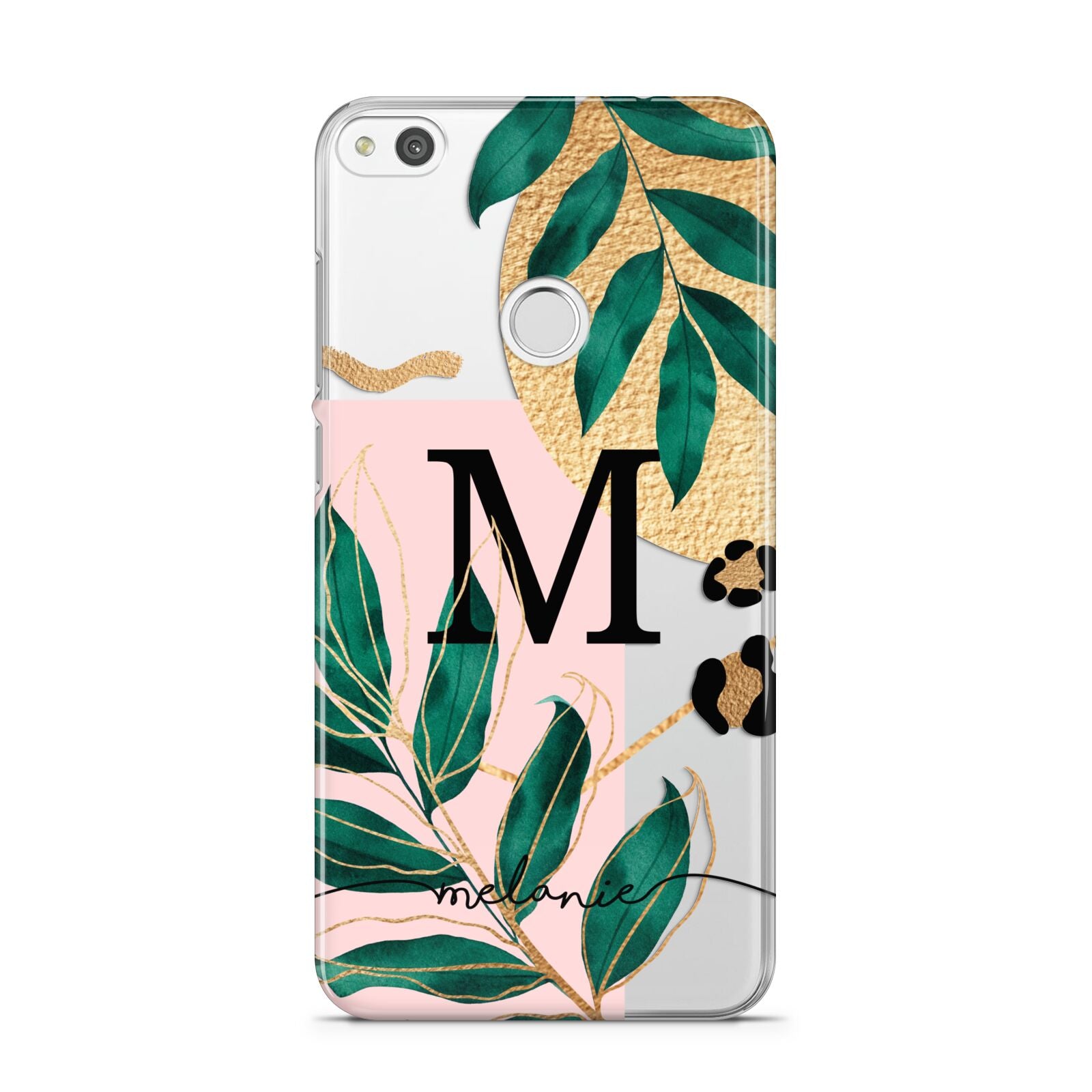 Personalised Monogram Tropical Huawei P8 Lite Case