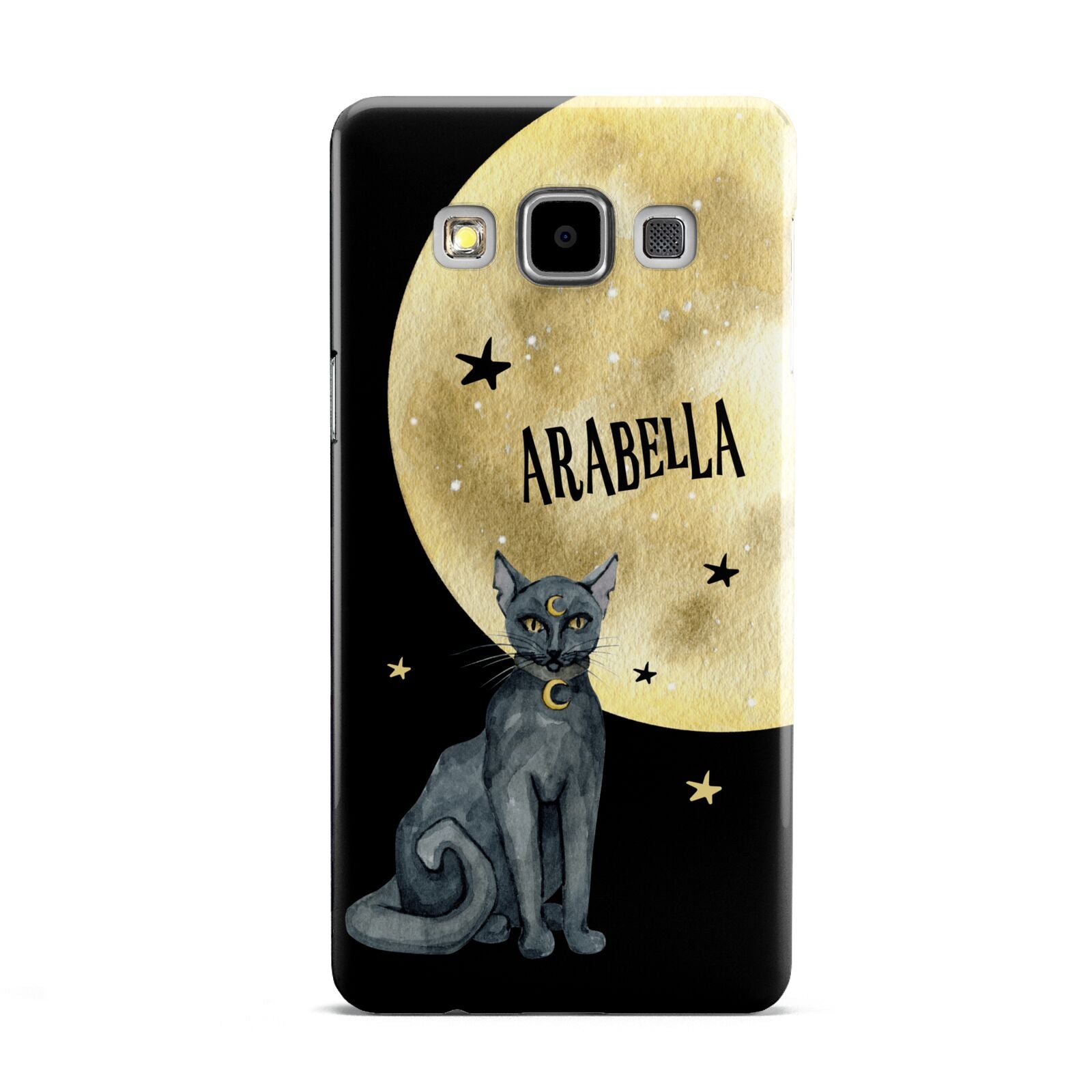 Personalised Moon Cat Halloween Samsung Galaxy A5 Case