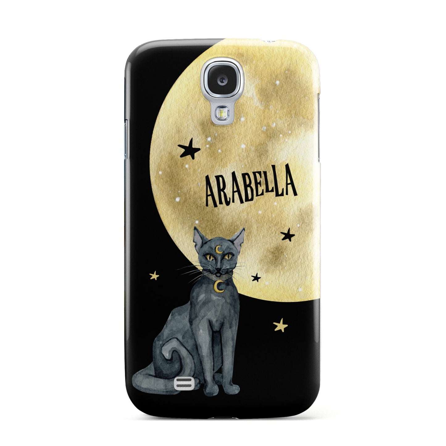 Personalised Moon Cat Halloween Samsung Galaxy S4 Case