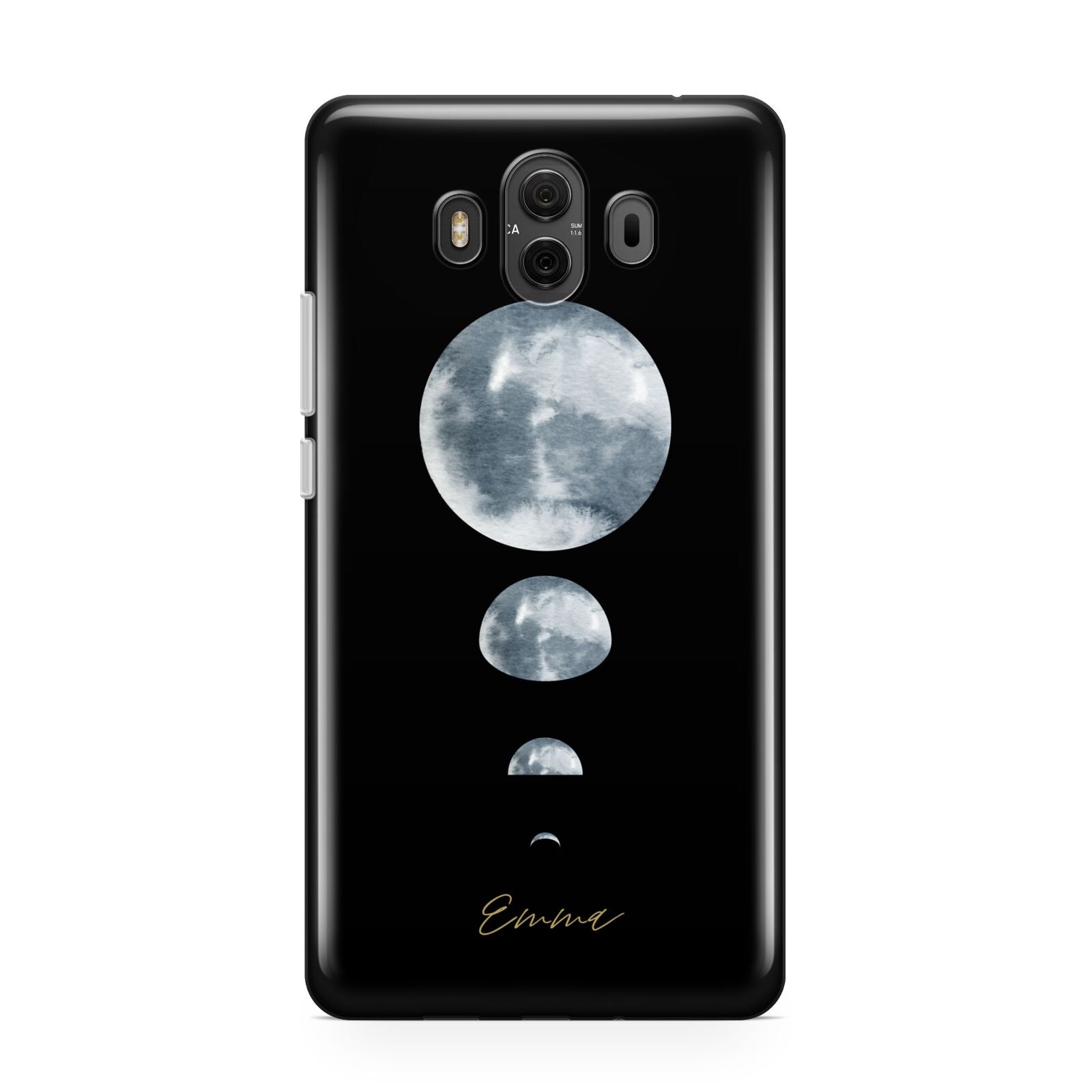 Personalised Moon Phases Huawei Mate 10 Protective Phone Case