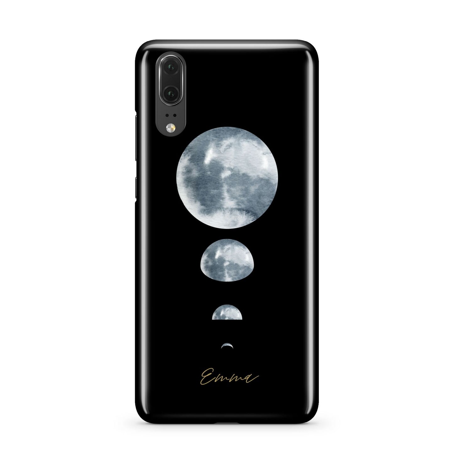 Personalised Moon Phases Huawei P20 Phone Case