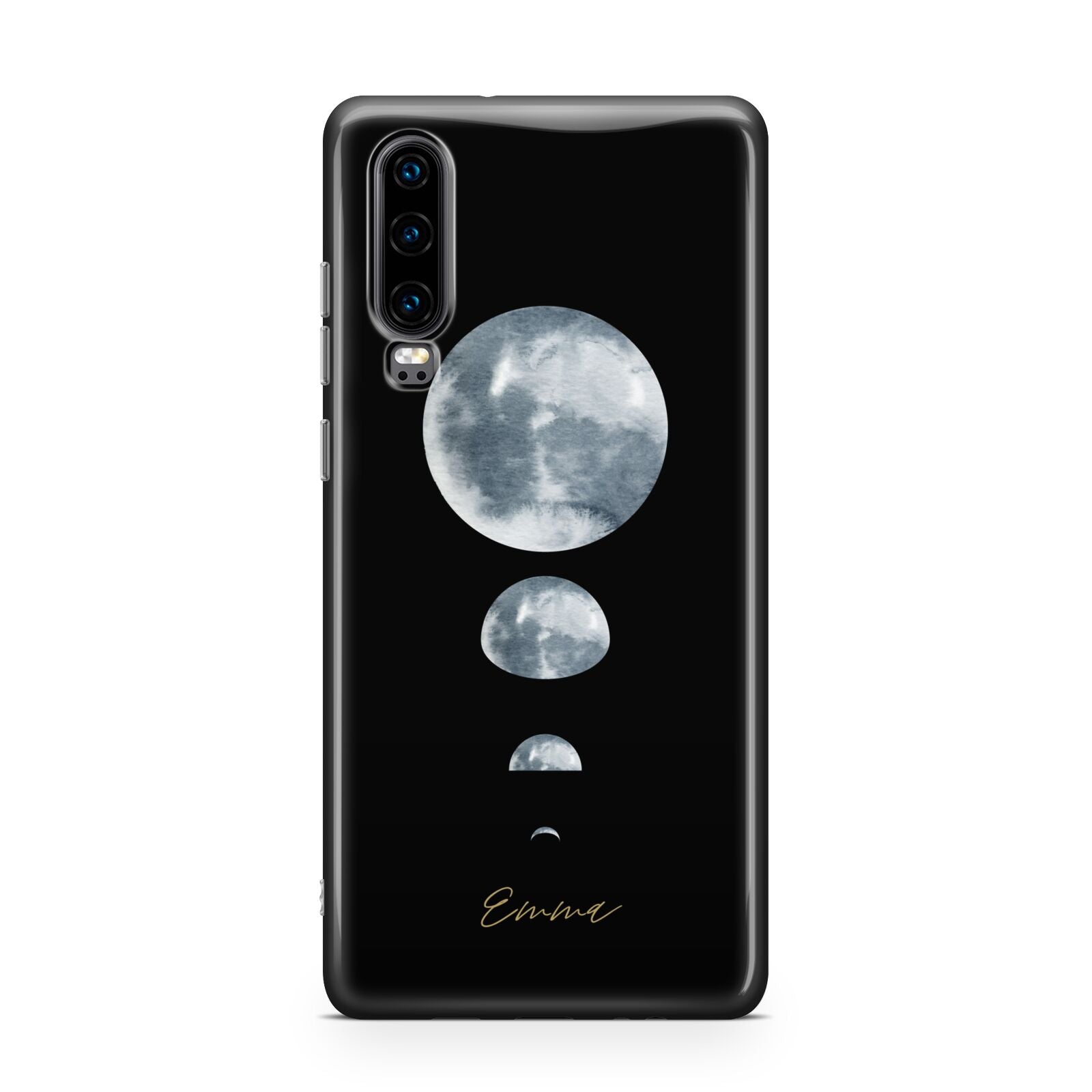 Personalised Moon Phases Huawei P30 Phone Case