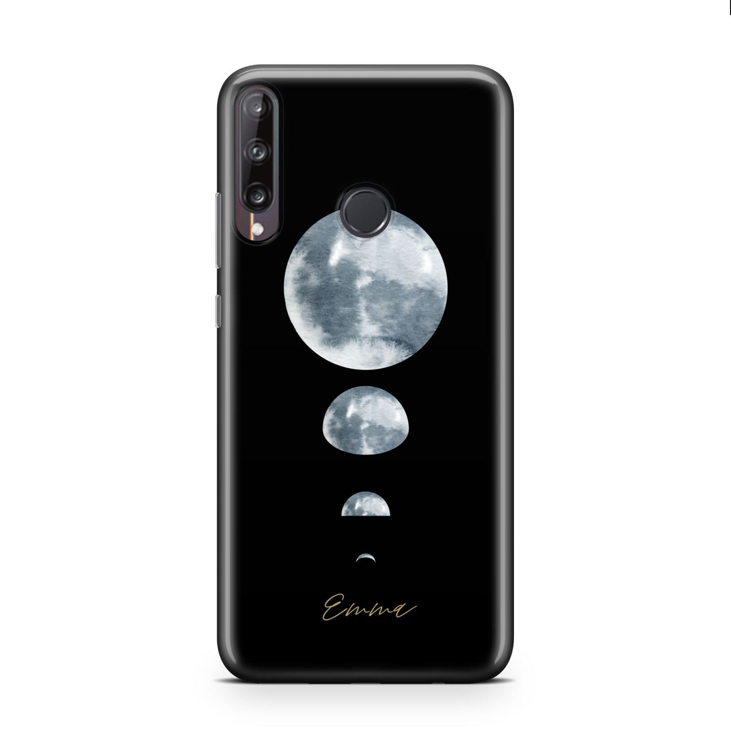 Personalised Moon Phases Huawei P40 Lite E Phone Case