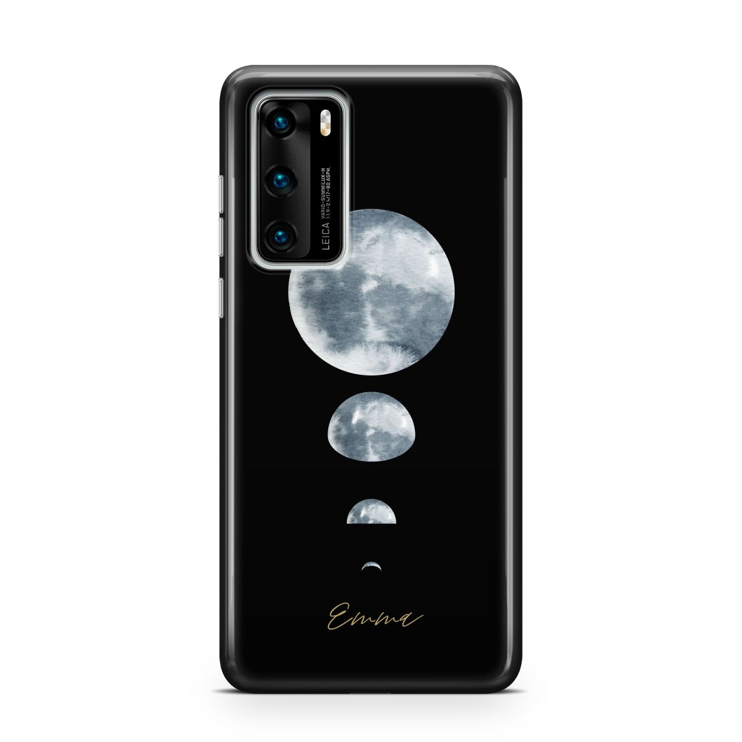 Personalised Moon Phases Huawei P40 Phone Case