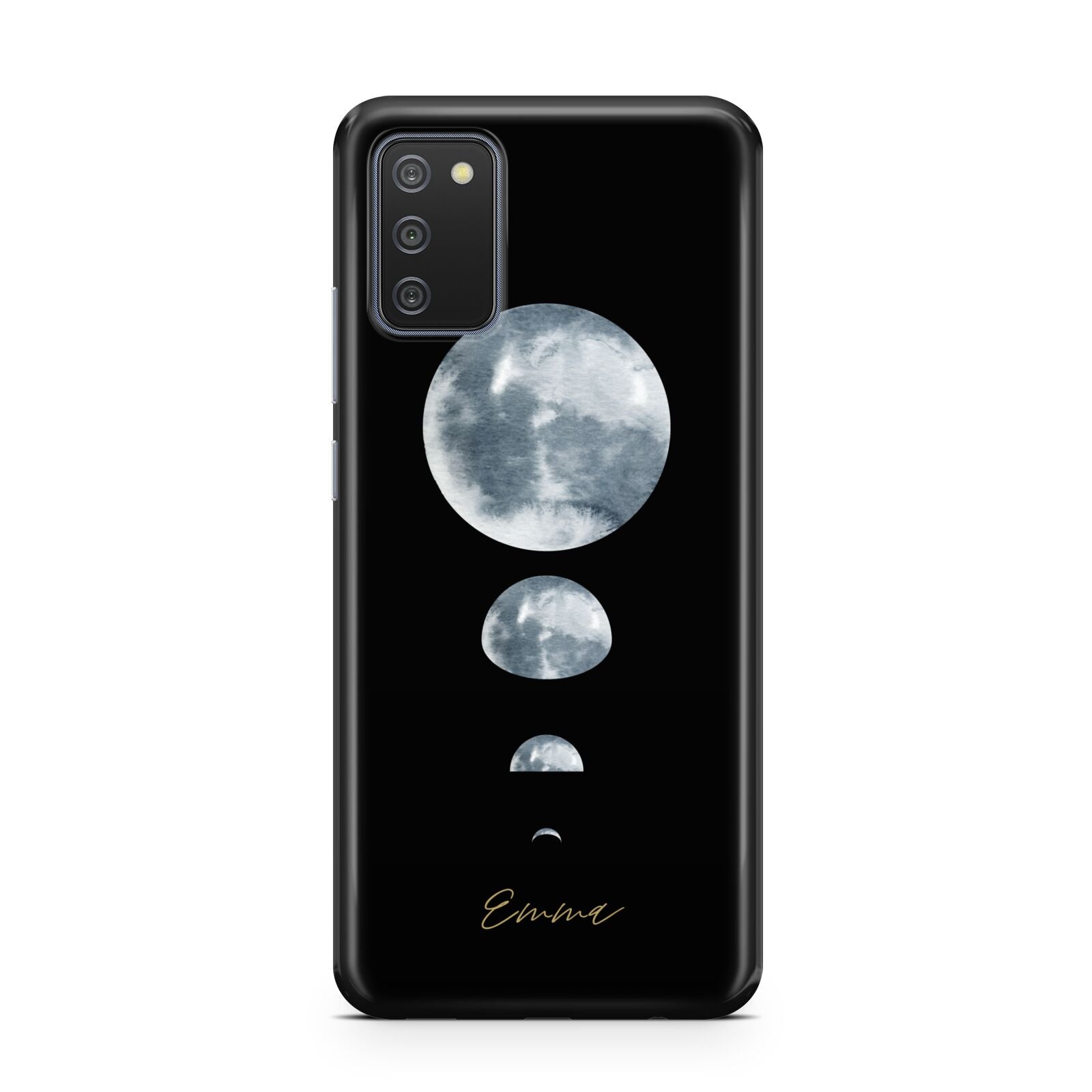 Personalised Moon Phases Samsung A02s Case