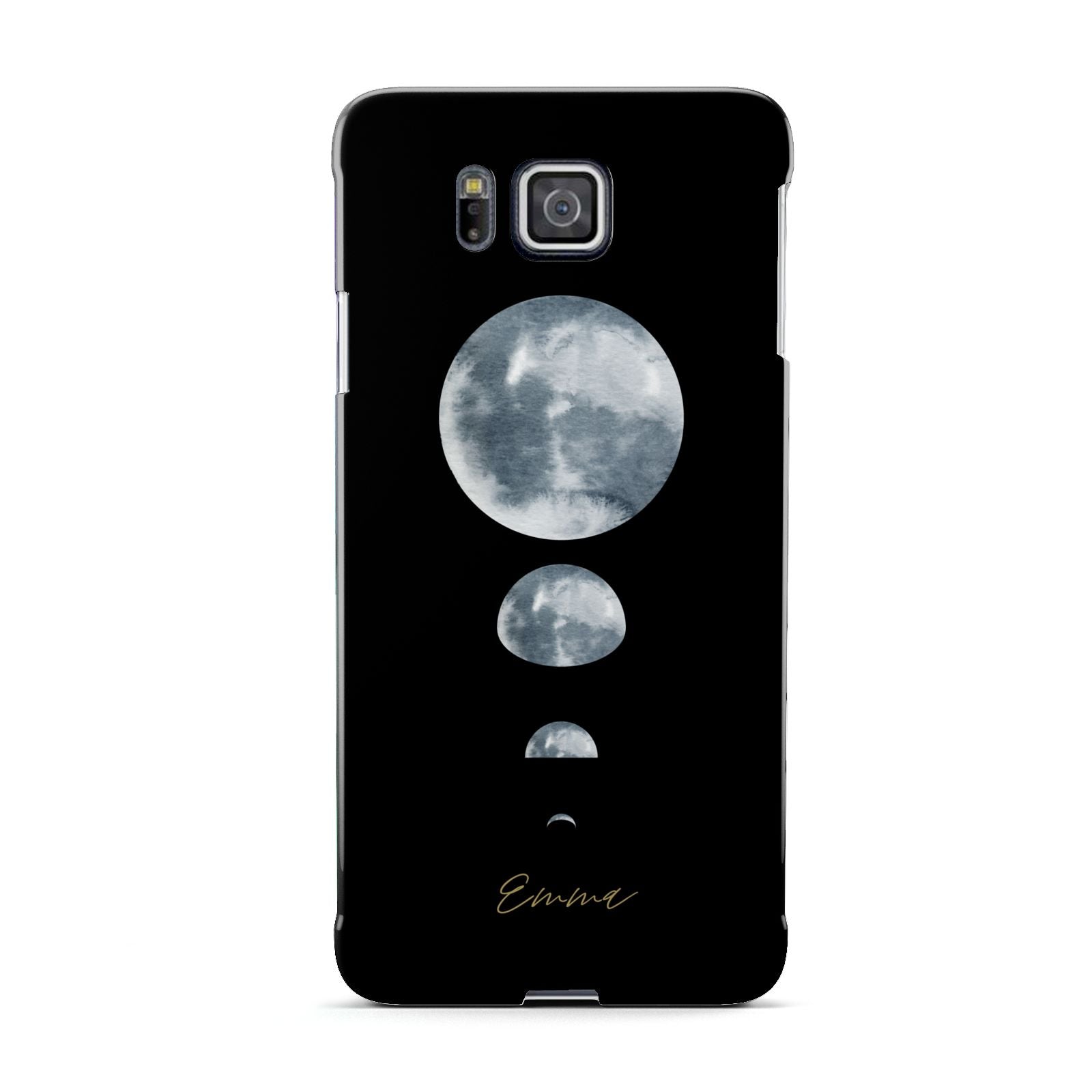 Personalised Moon Phases Samsung Galaxy Alpha Case