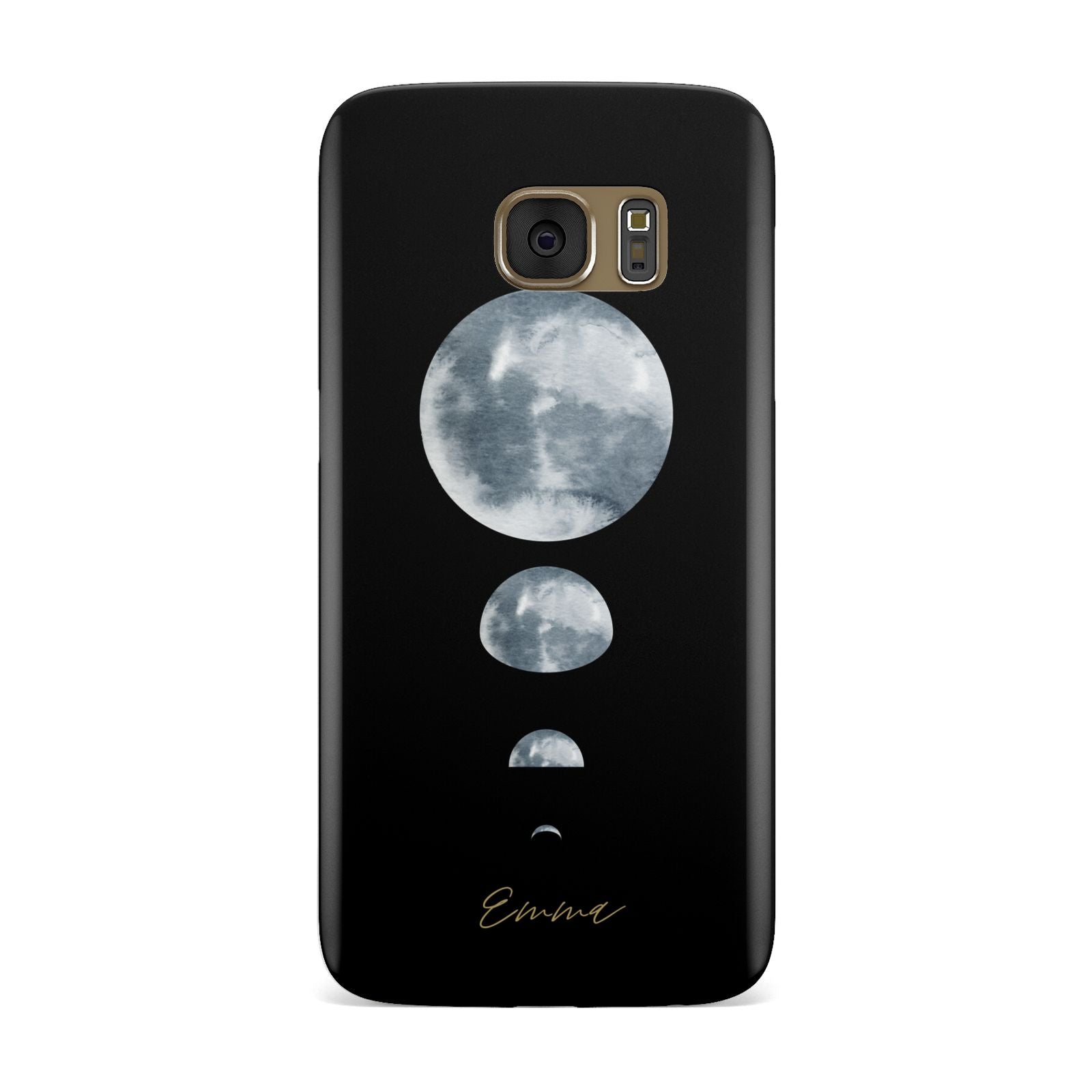 Personalised Moon Phases Samsung Galaxy Case