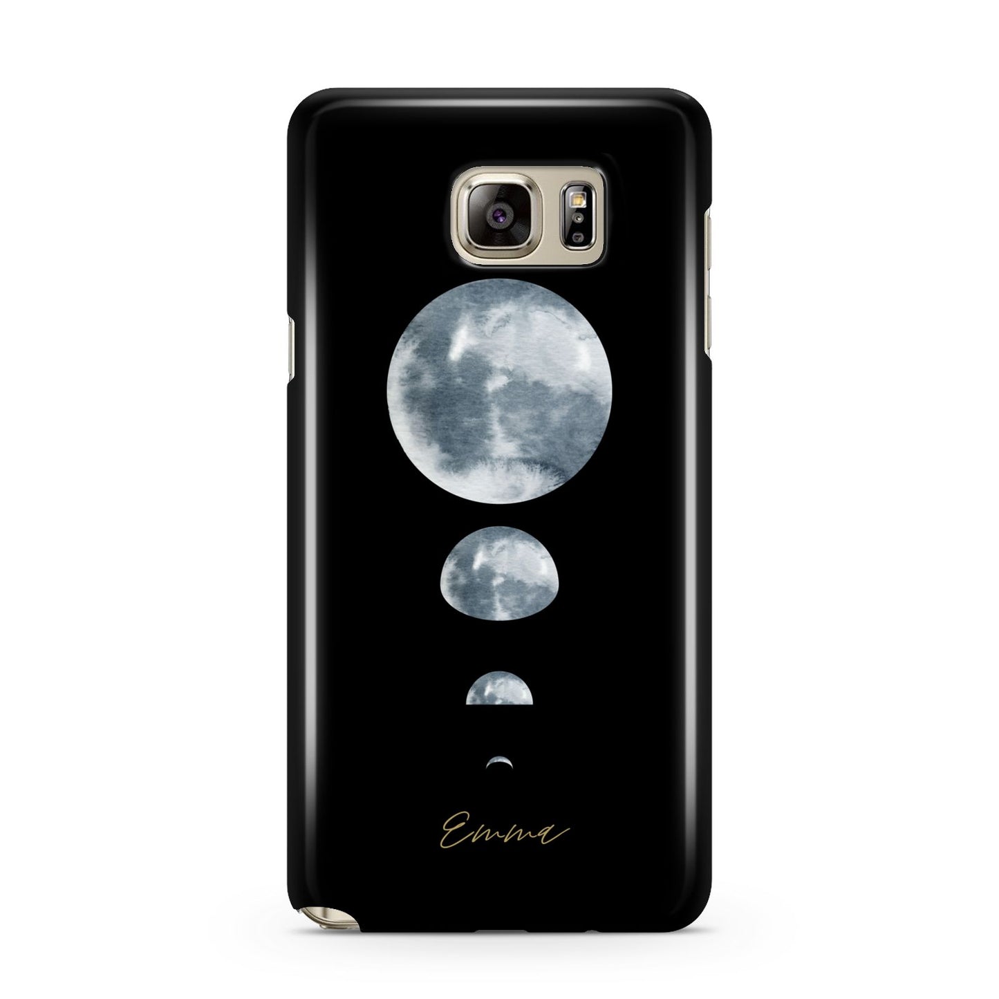 Personalised Moon Phases Samsung Galaxy Note 5 Case