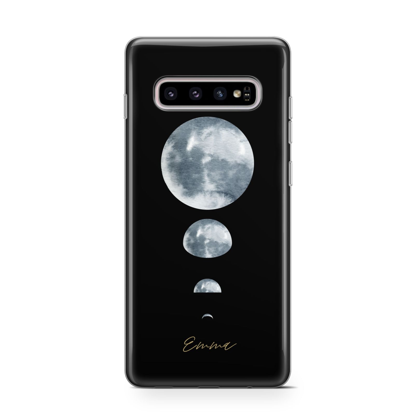 Personalised Moon Phases Samsung Galaxy S10 Case