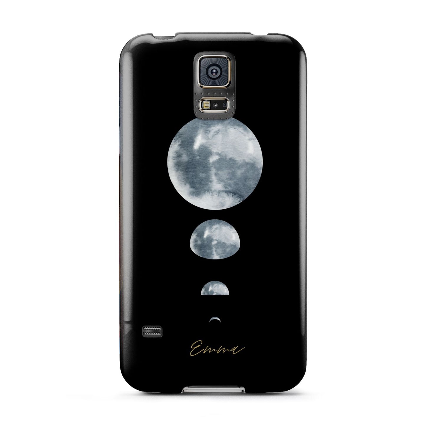 Personalised Moon Phases Samsung Galaxy S5 Case