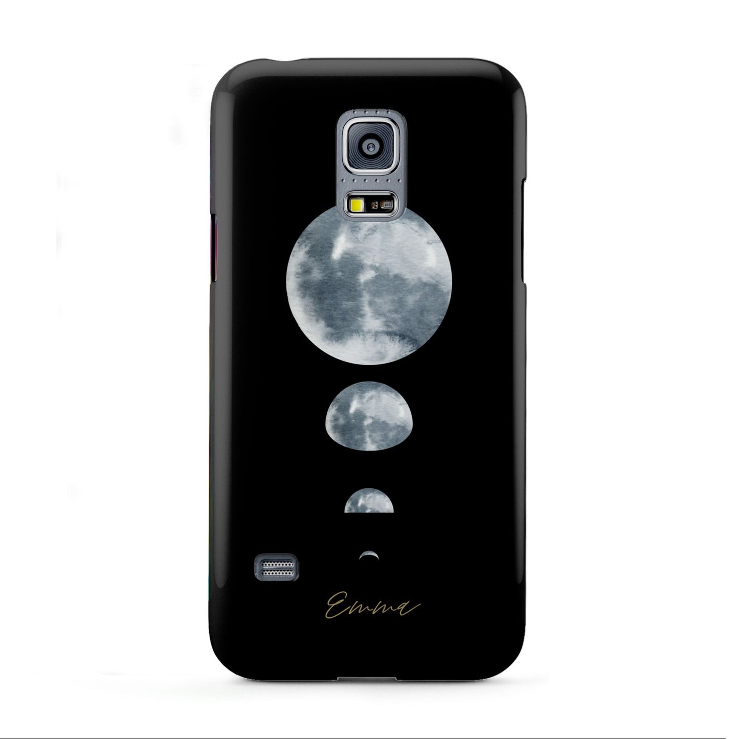 Personalised Moon Phases Samsung Galaxy S5 Mini Case