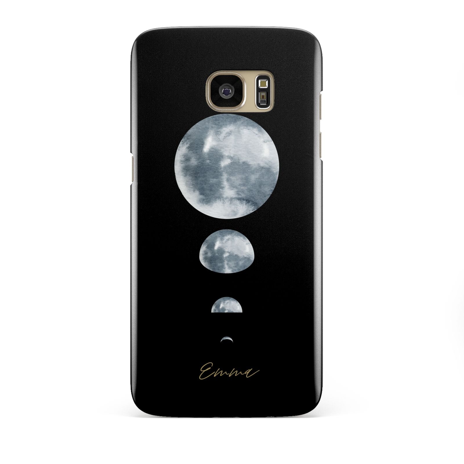 Personalised Moon Phases Samsung Galaxy S7 Edge Case