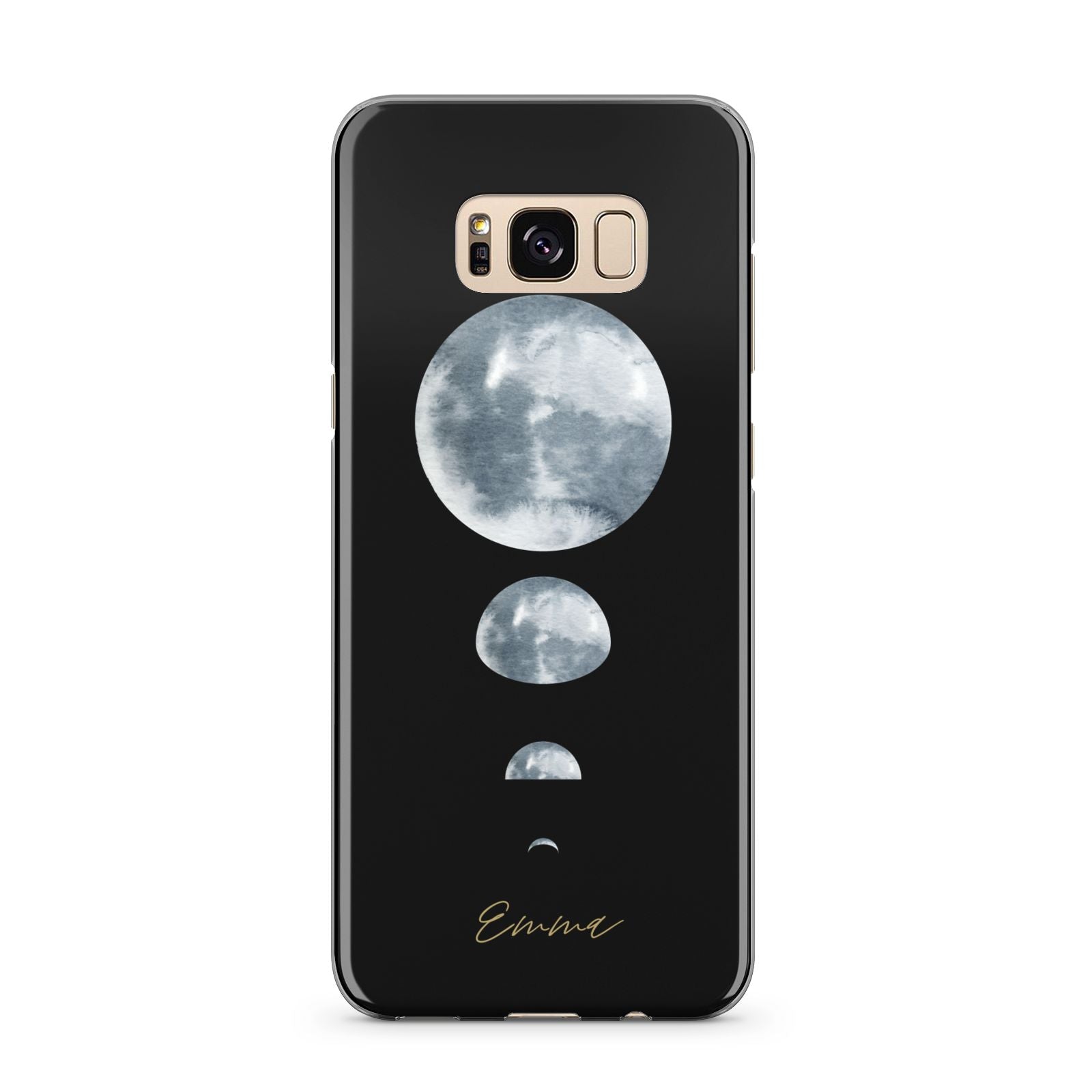 Personalised Moon Phases Samsung Galaxy S8 Plus Case