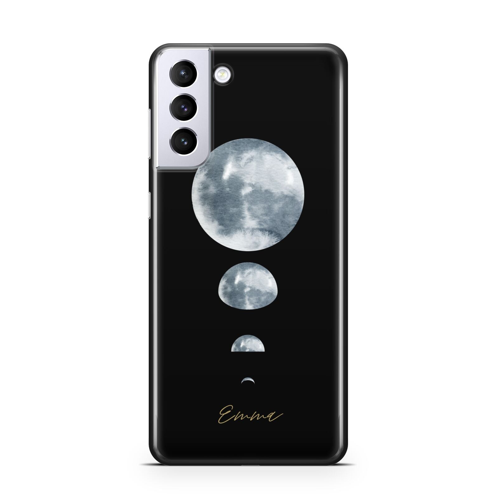 Personalised Moon Phases Samsung S21 Plus Case