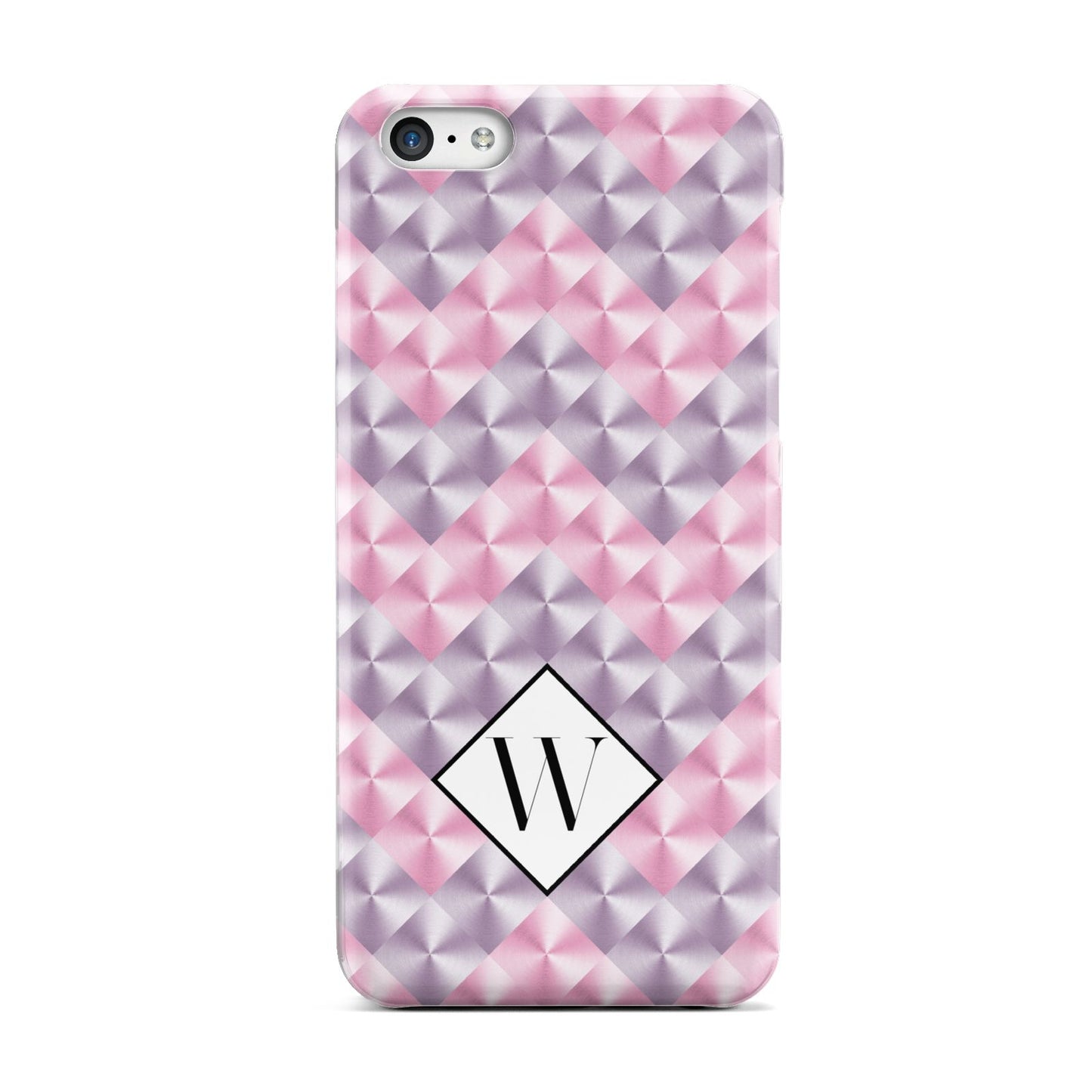 Personalised Mother Of Pearl Monogram Letter Apple iPhone 5c Case