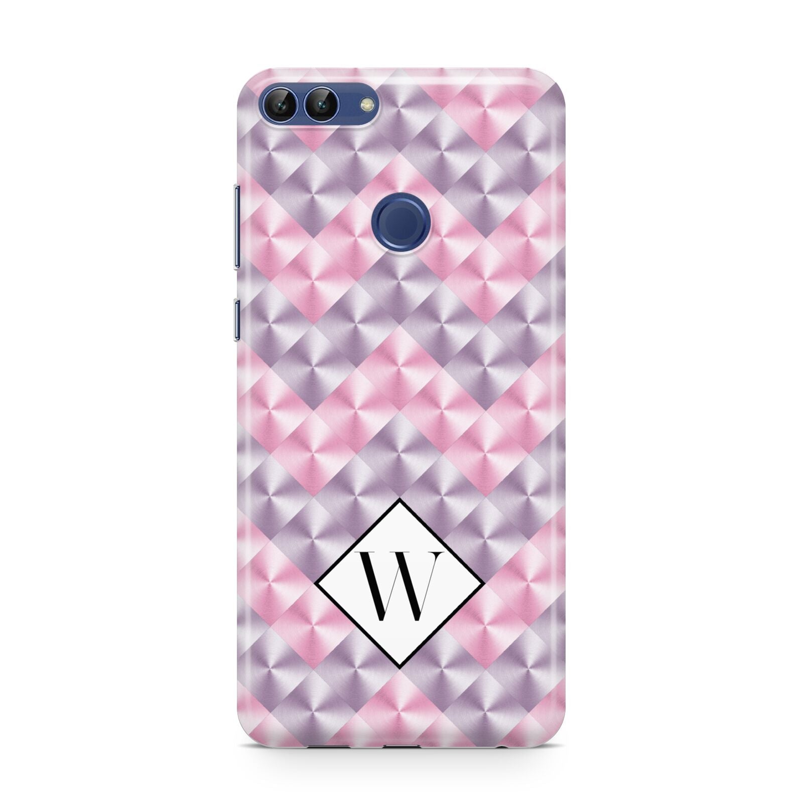 Personalised Mother Of Pearl Monogram Letter Huawei P Smart Case