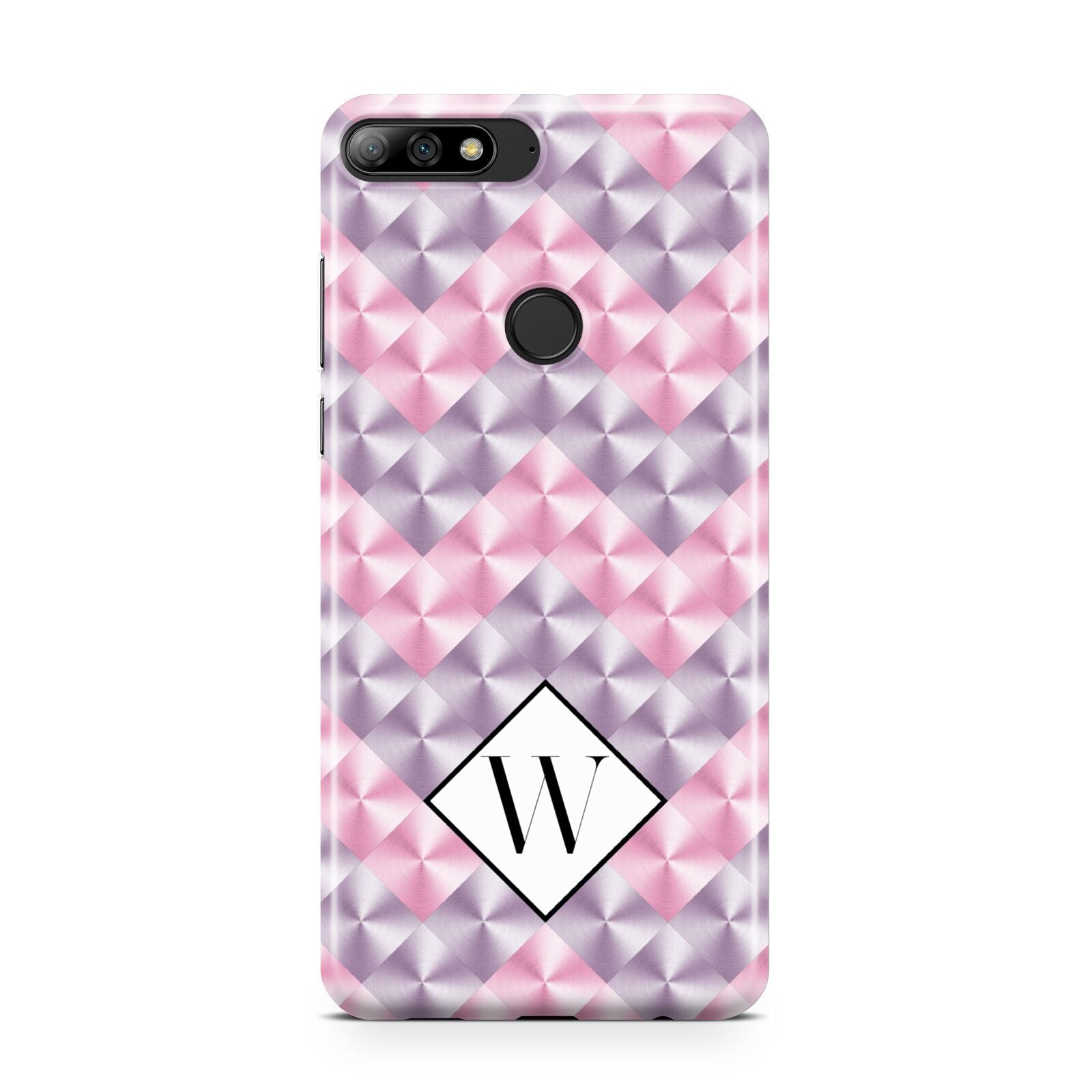 Personalised Mother Of Pearl Monogram Letter Huawei Y7 2018