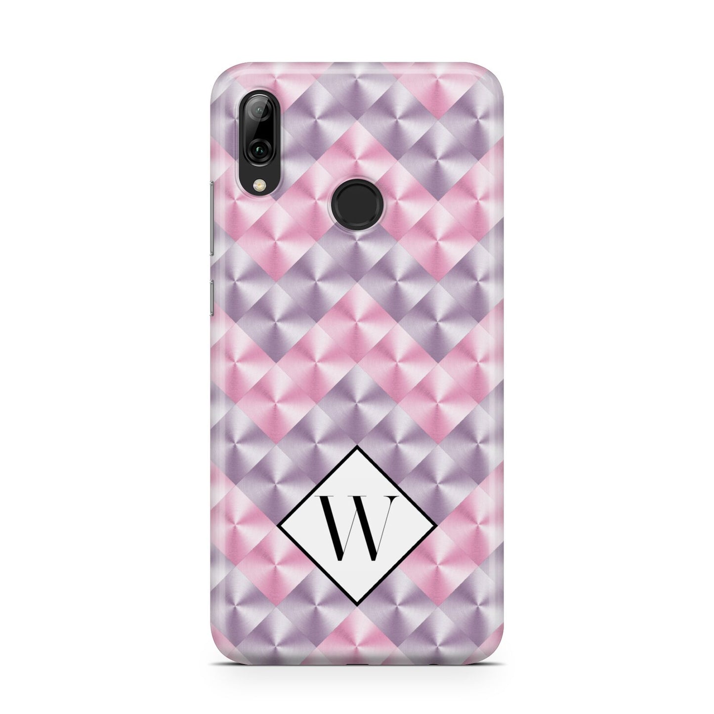 Personalised Mother Of Pearl Monogram Letter Huawei Y7 2019