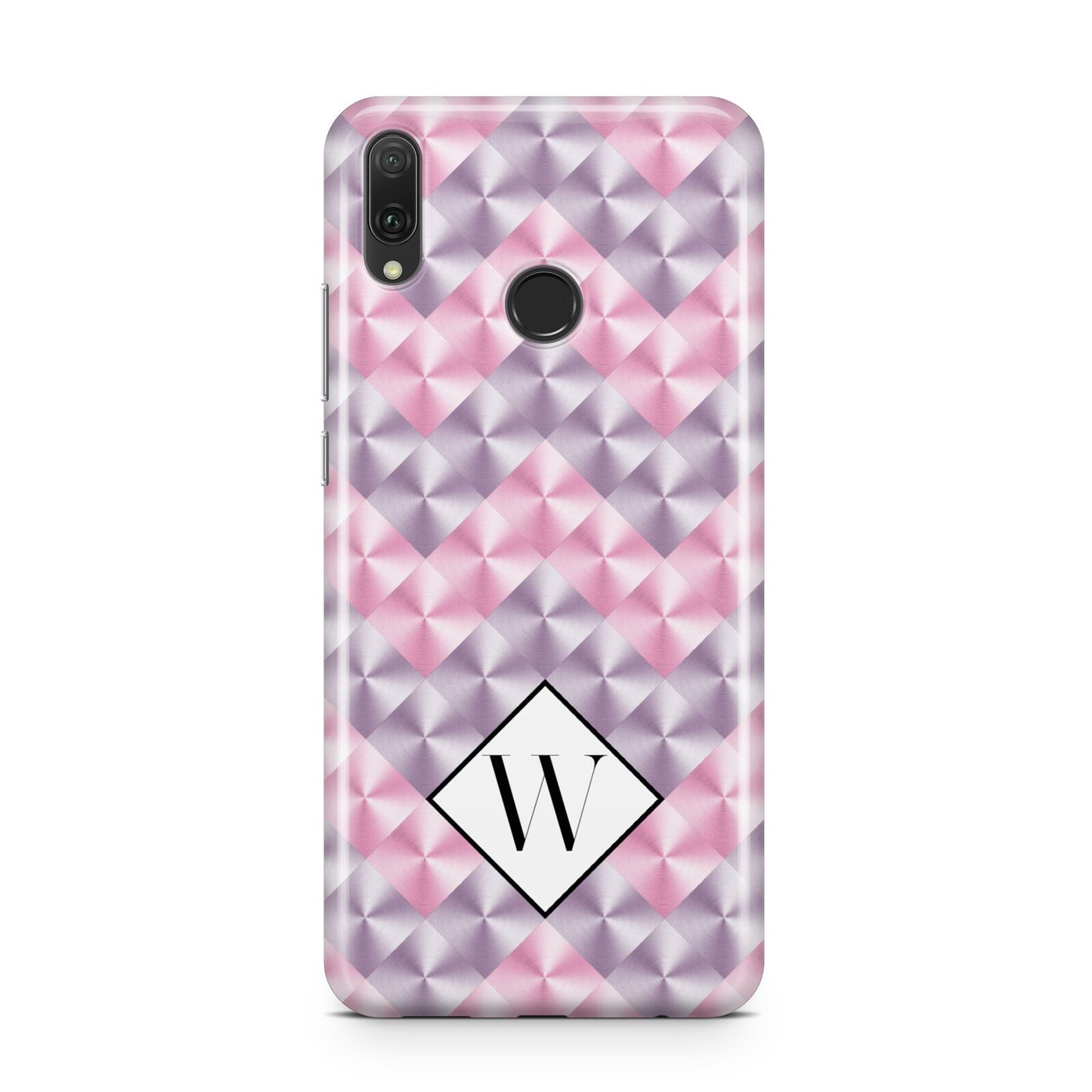 Personalised Mother Of Pearl Monogram Letter Huawei Y9 2019