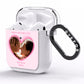 Personalised Mothers Day Photo Name AirPods Clear Case Side Image