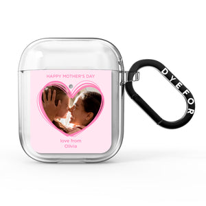 Personalised Mothers Day Photo Name AirPods Case