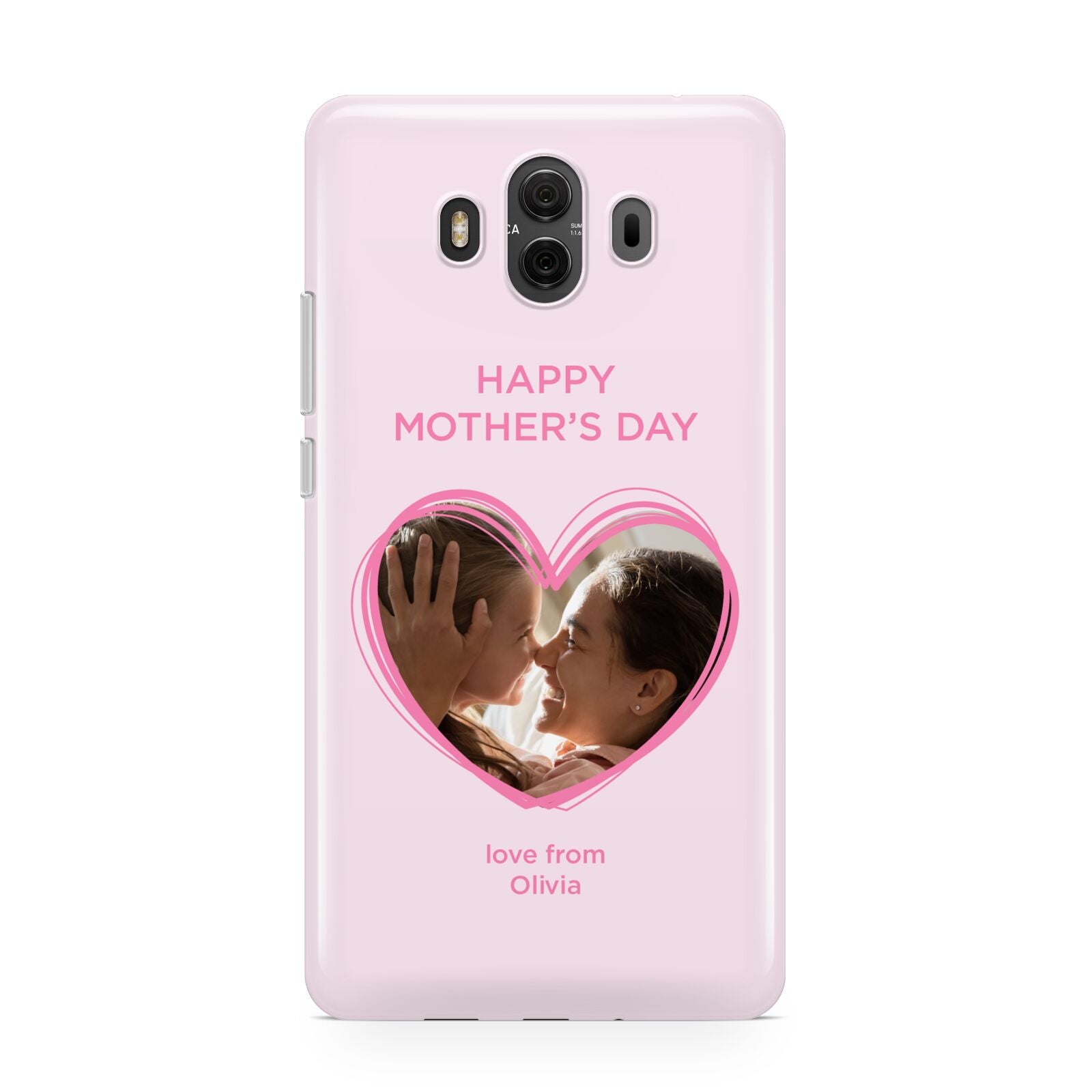 Personalised Mothers Day Photo Name Huawei Mate 10 Protective Phone Case