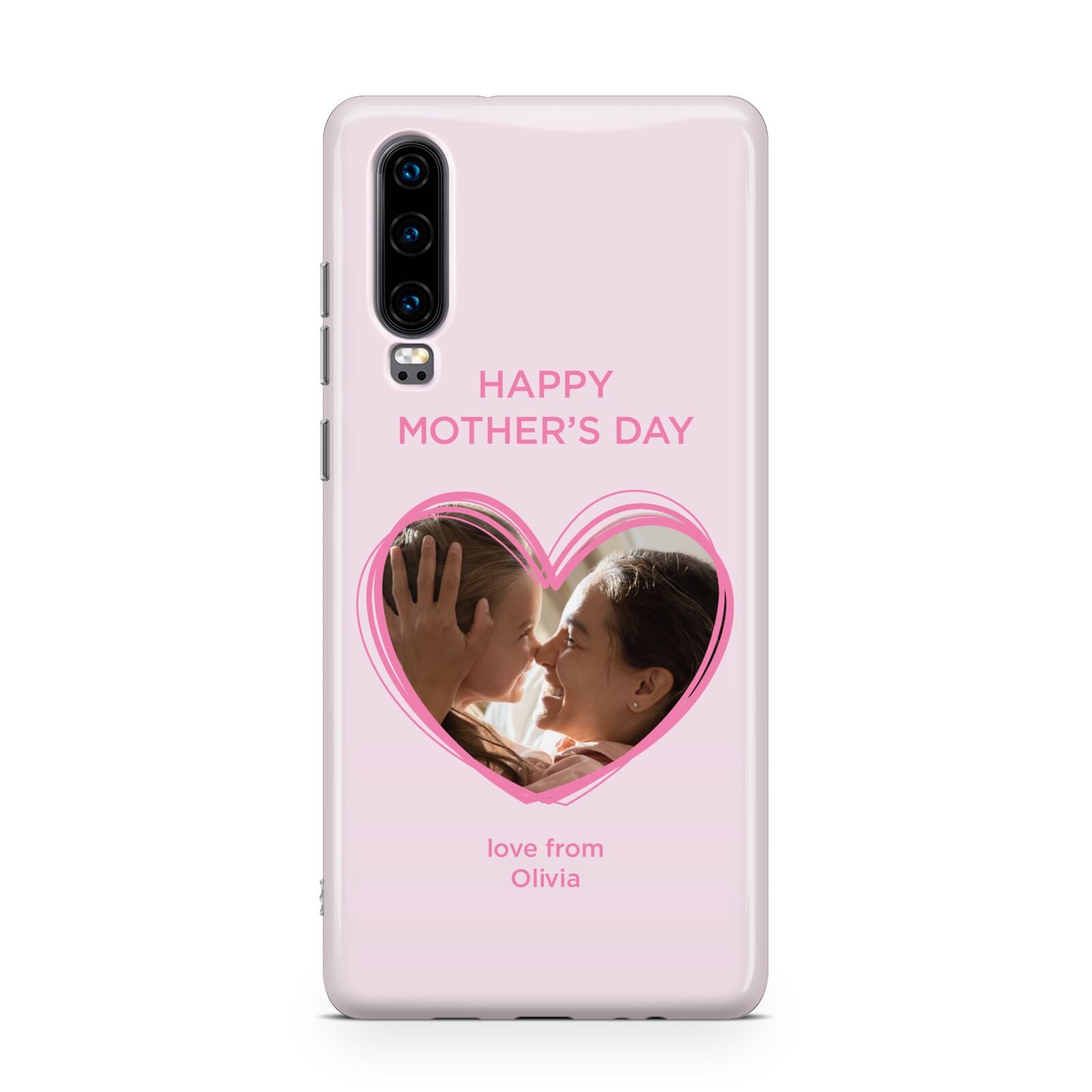 Personalised Mothers Day Photo Name Huawei P30 Phone Case