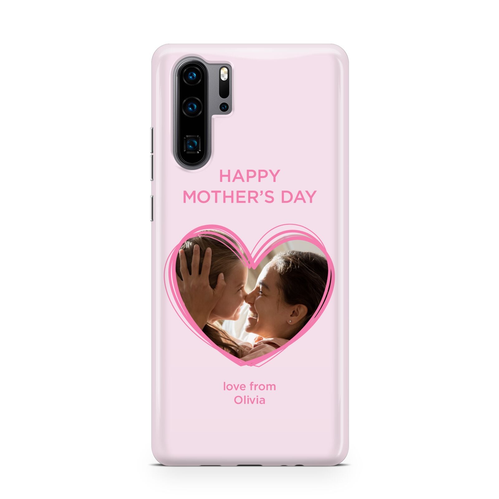 Personalised Mothers Day Photo Name Huawei P30 Pro Phone Case