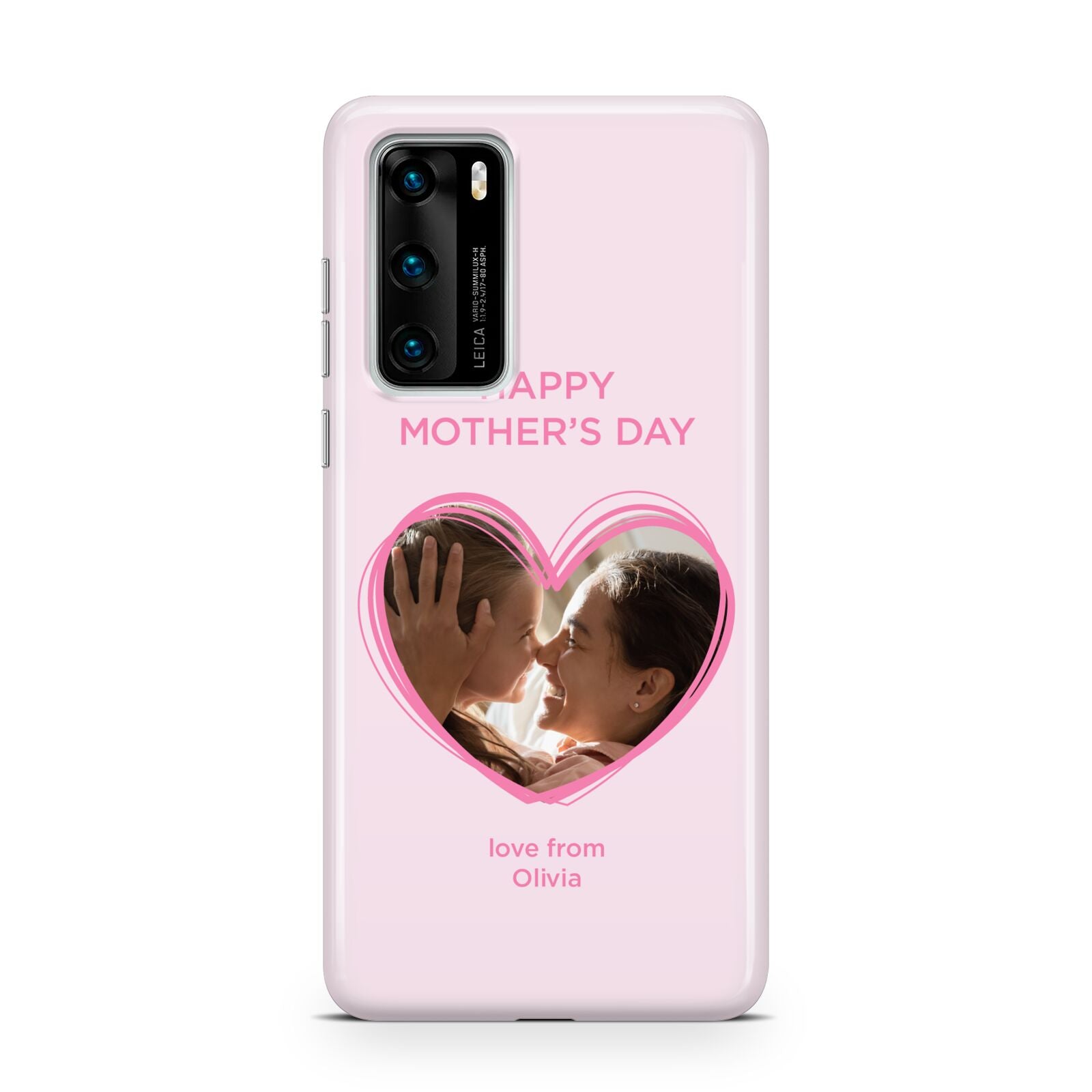 Personalised Mothers Day Photo Name Huawei P40 Phone Case