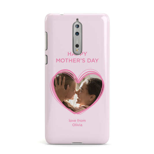 Personalised Mothers Day Photo Name Nokia Case