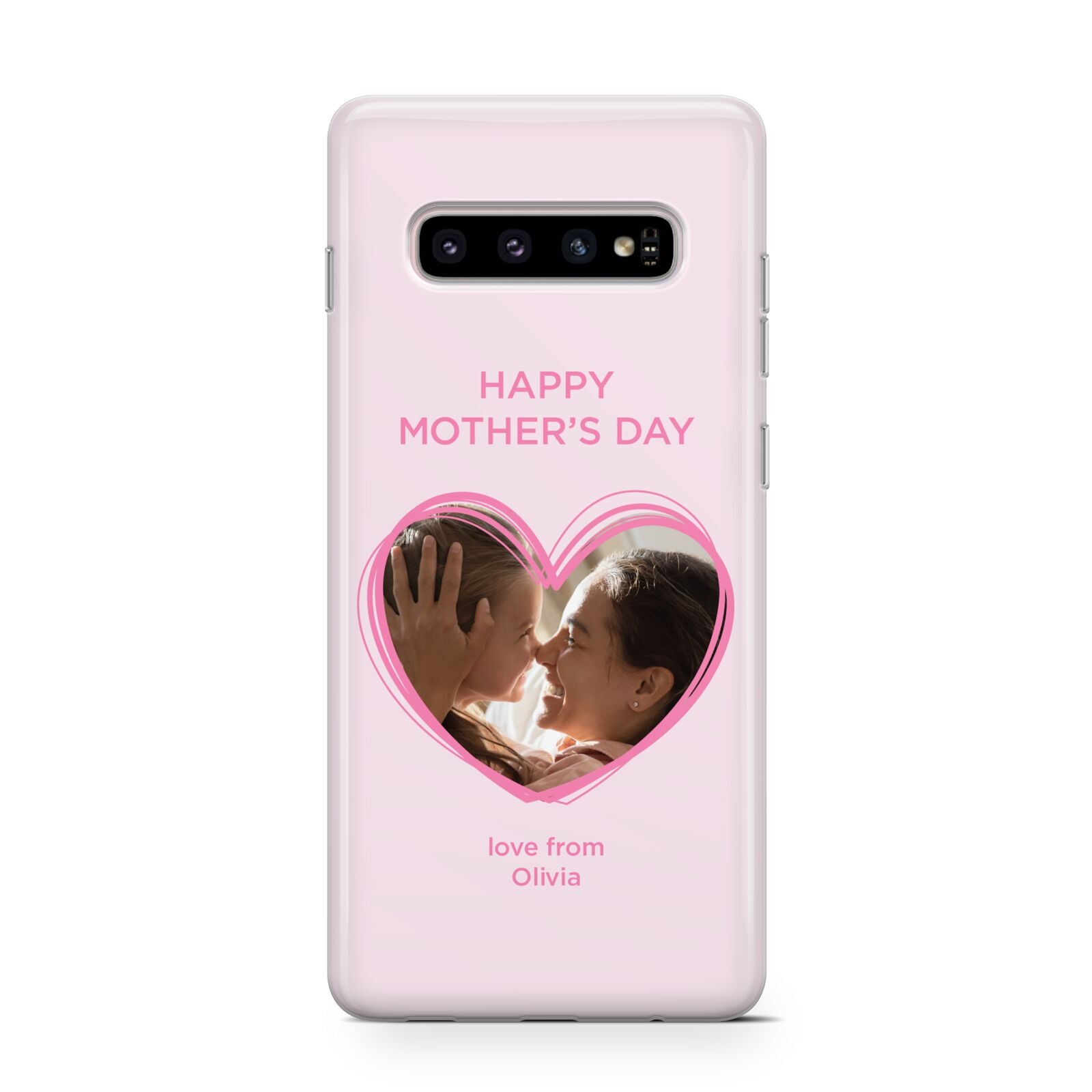 Personalised Mothers Day Photo Name Protective Samsung Galaxy Case