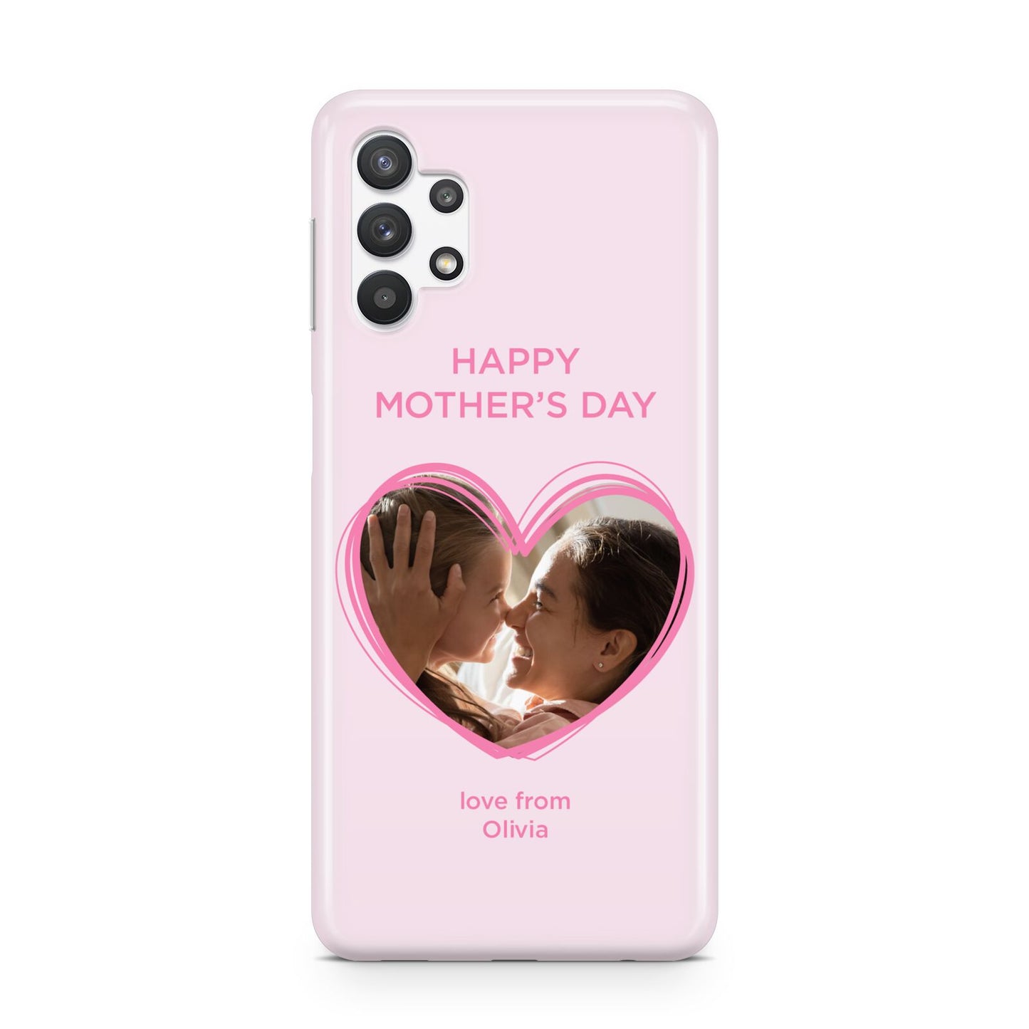 Personalised Mothers Day Photo Name Samsung A32 5G Case