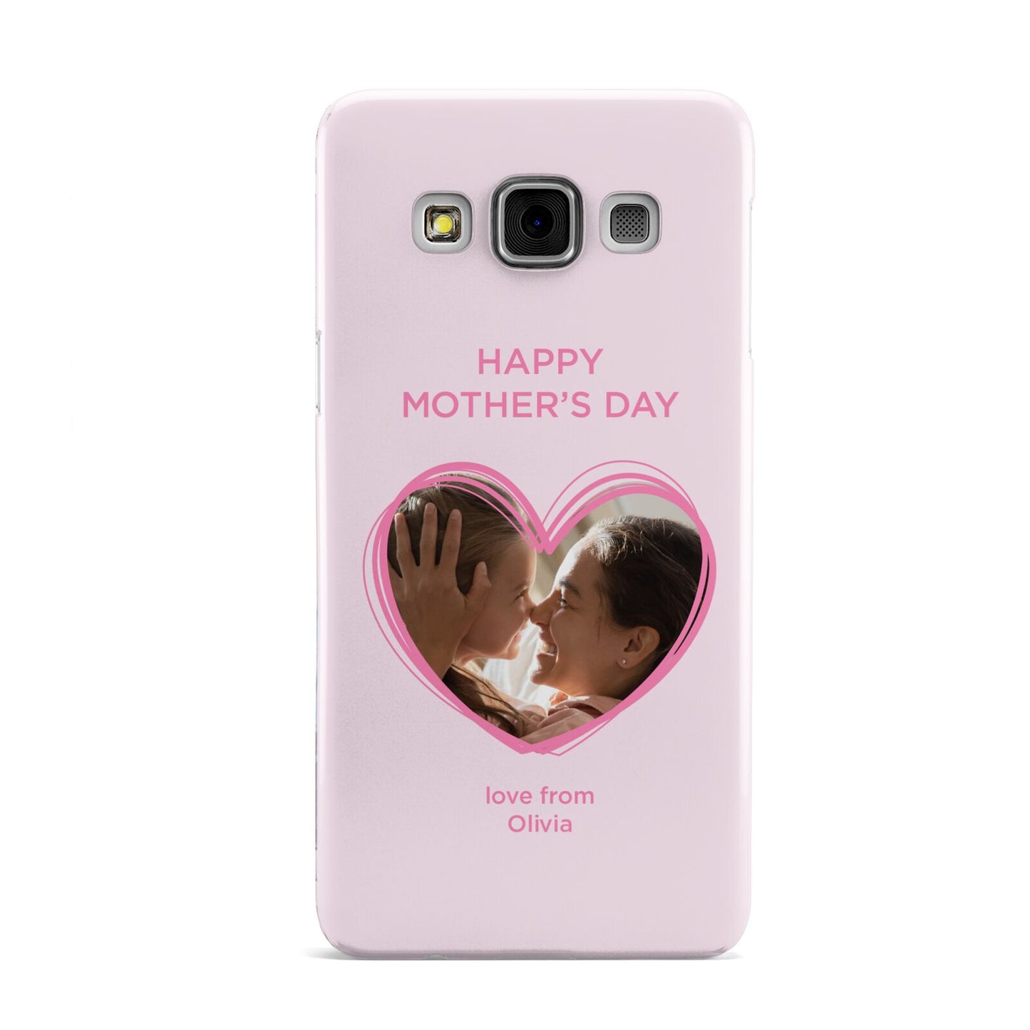 Personalised Mothers Day Photo Name Samsung Galaxy A3 Case