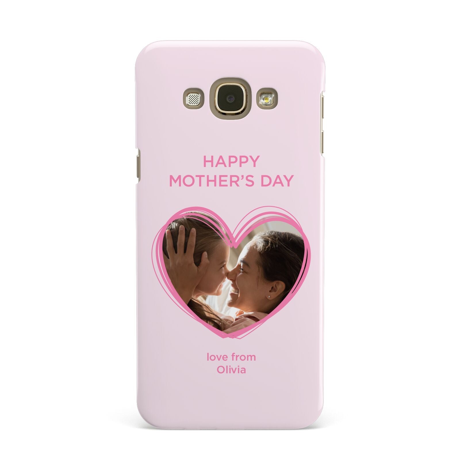 Personalised Mothers Day Photo Name Samsung Galaxy A8 Case