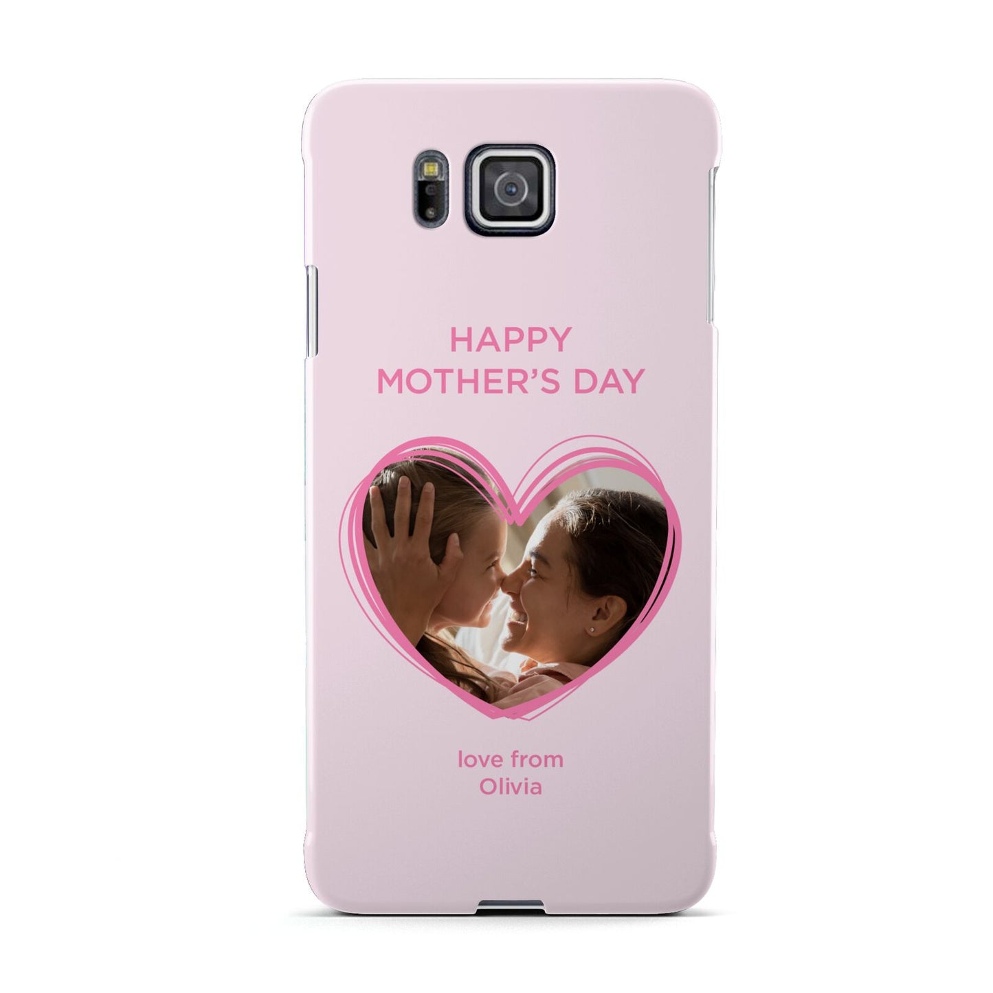 Personalised Mothers Day Photo Name Samsung Galaxy Alpha Case