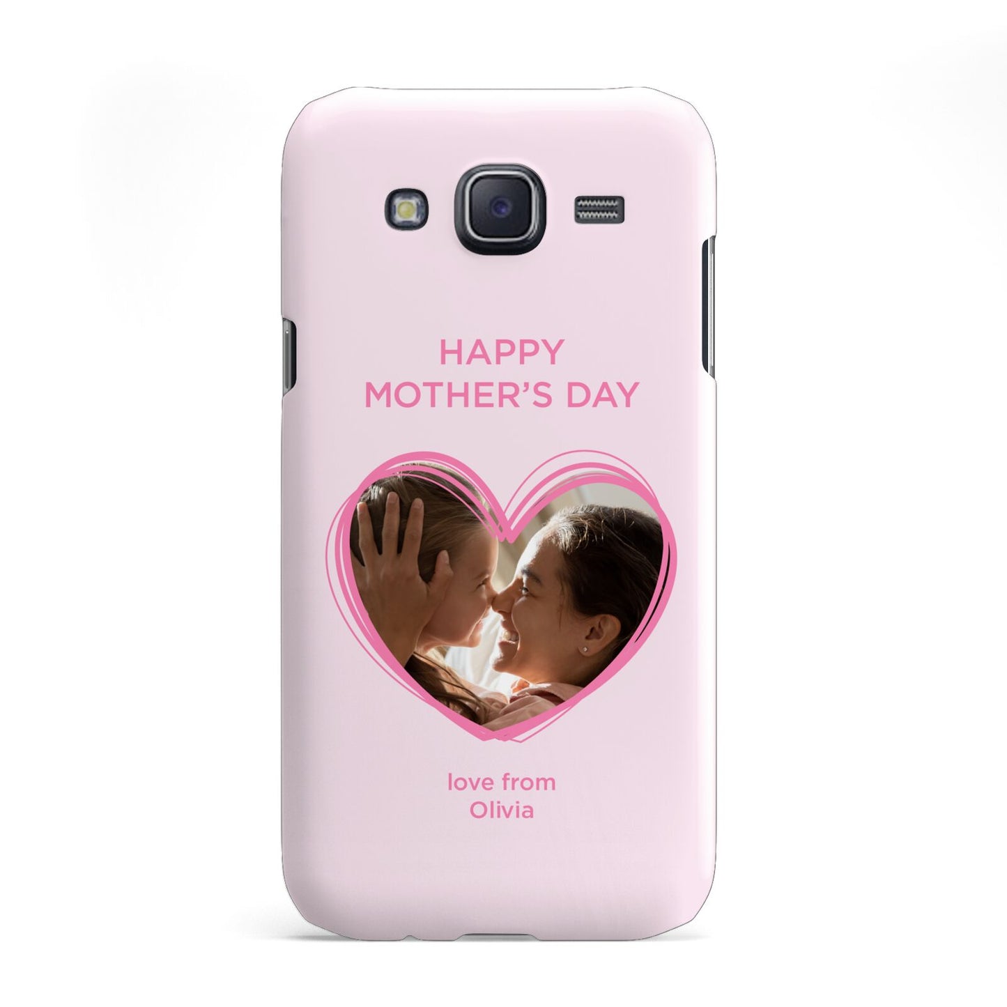 Personalised Mothers Day Photo Name Samsung Galaxy J5 Case